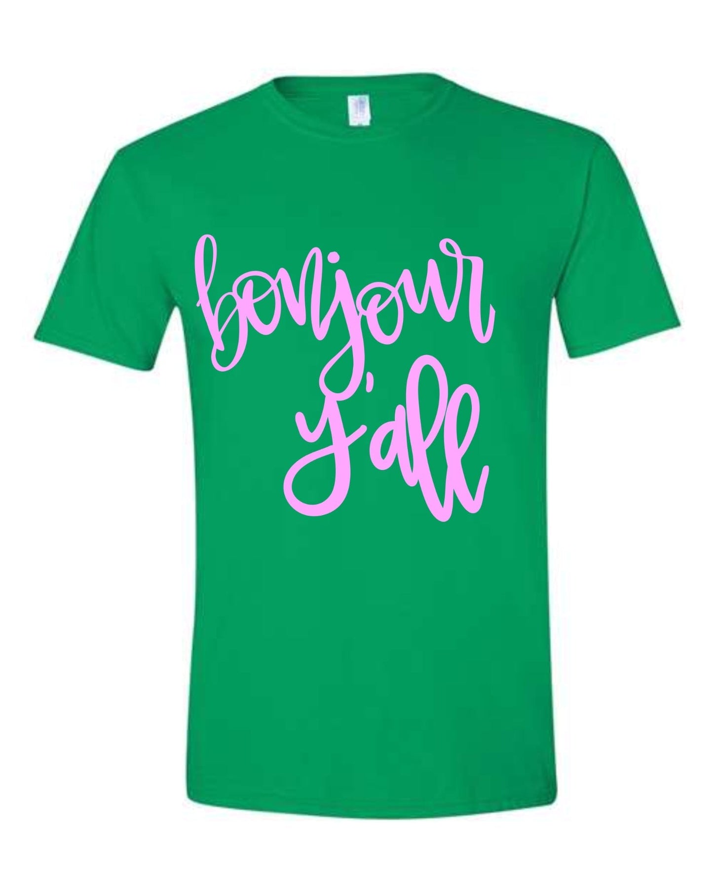 Graphic Tees Bonjour Y'all Tee