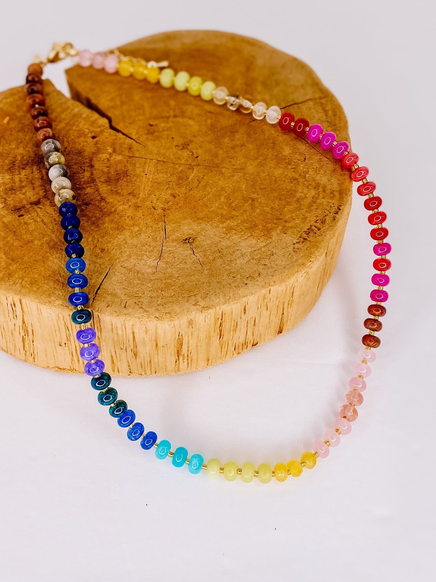 Necklaces Bright Bauble Bead Necklace