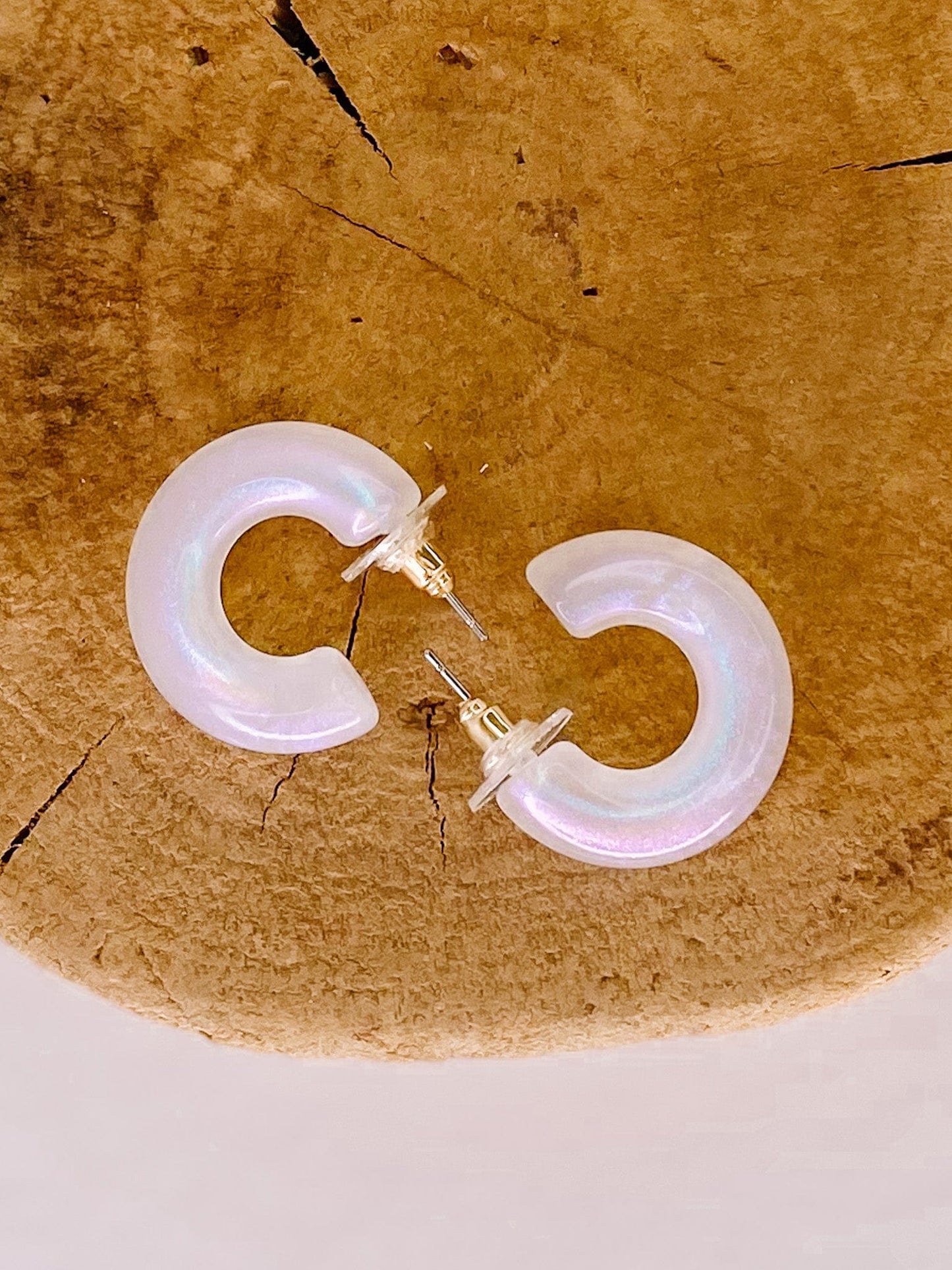 Accessories Chubby Shimmer Hoop