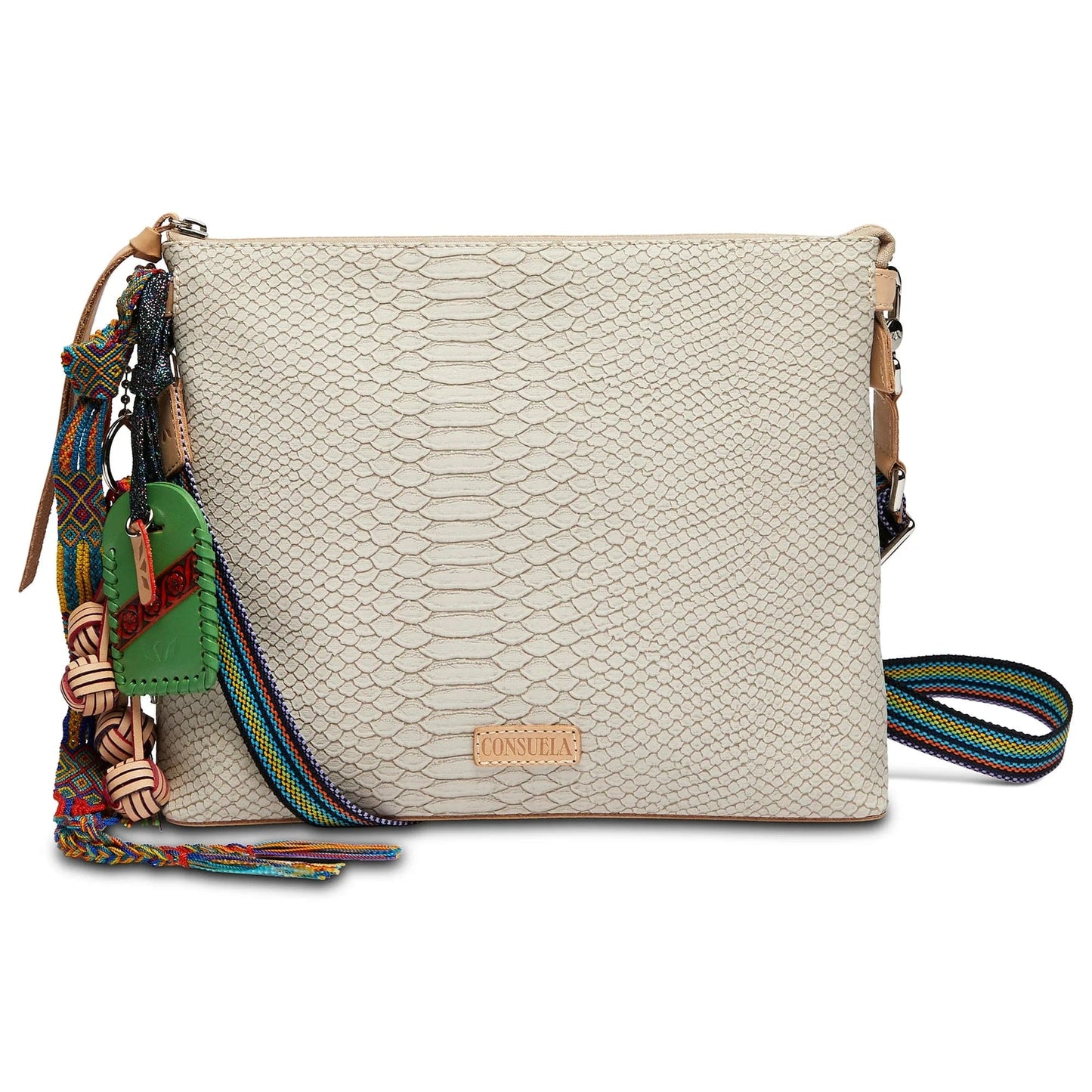 Handbags Consuela Downtown Crossbody Thunderbird Crema Snake