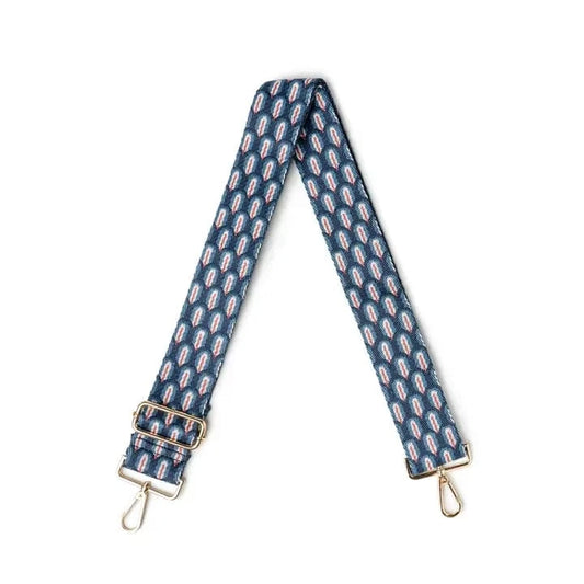 Other Goodies Denim Flame Stitch Bag Strap
