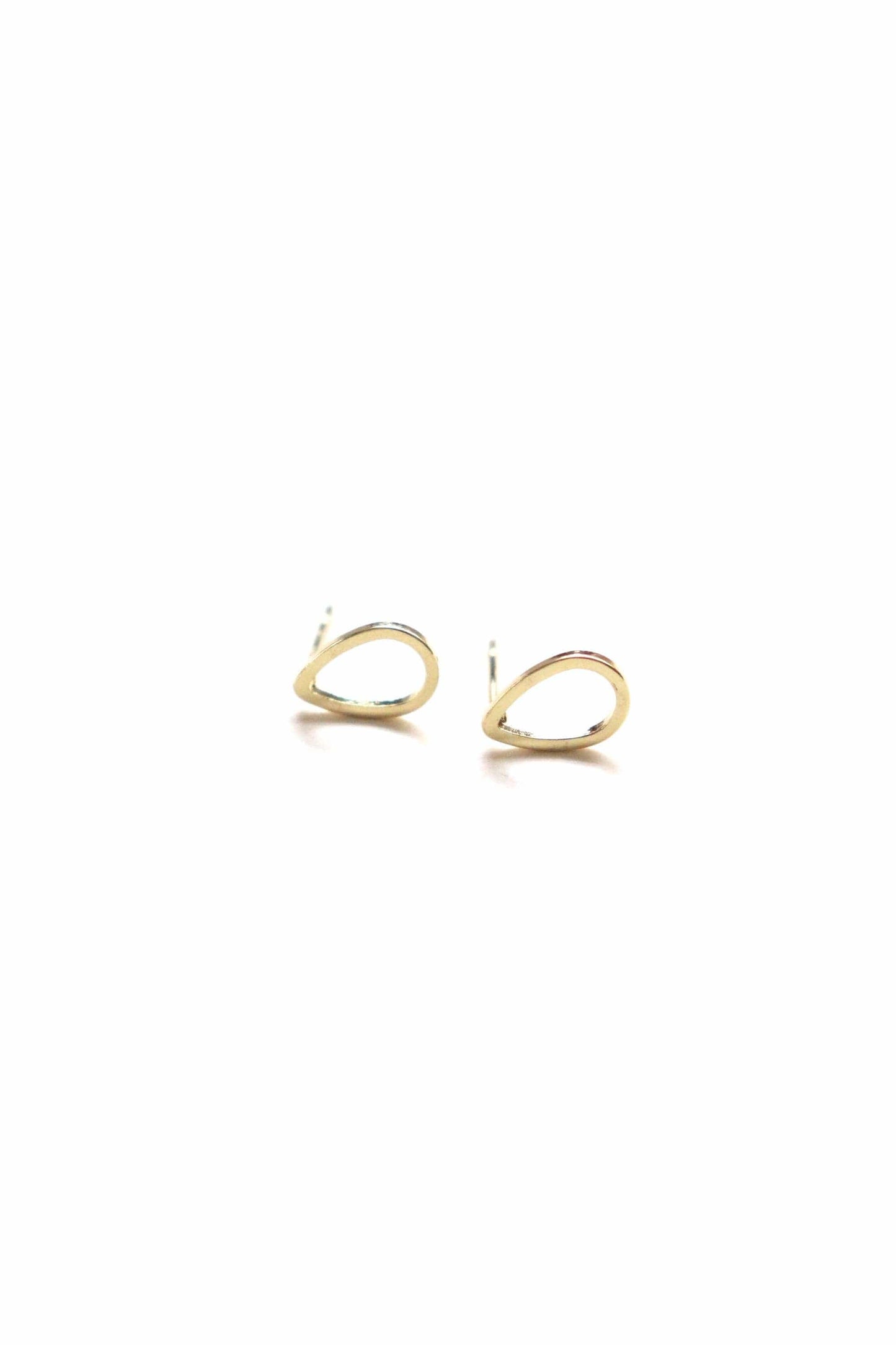 Earrings Gold Teardrop Stud Earrings