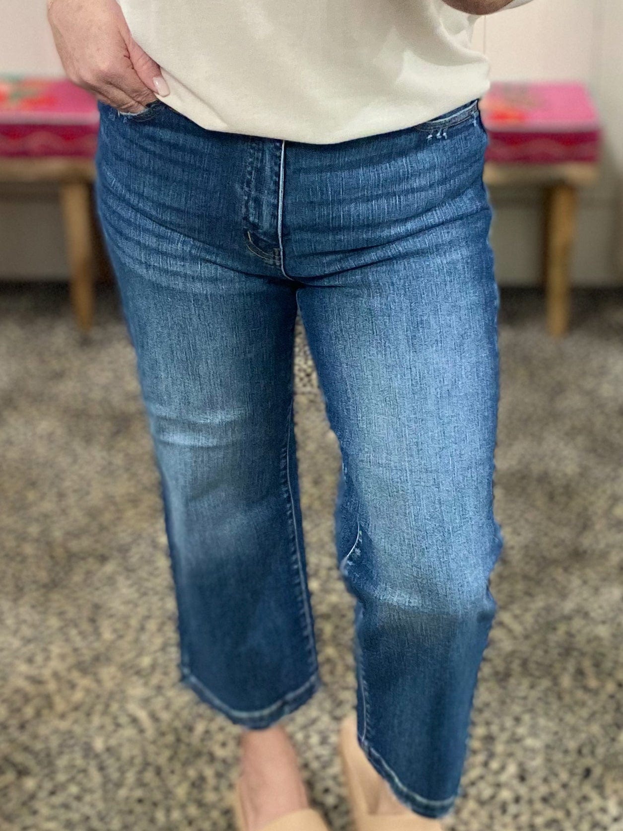 Bottoms Judy Blue High Waist Wide Leg