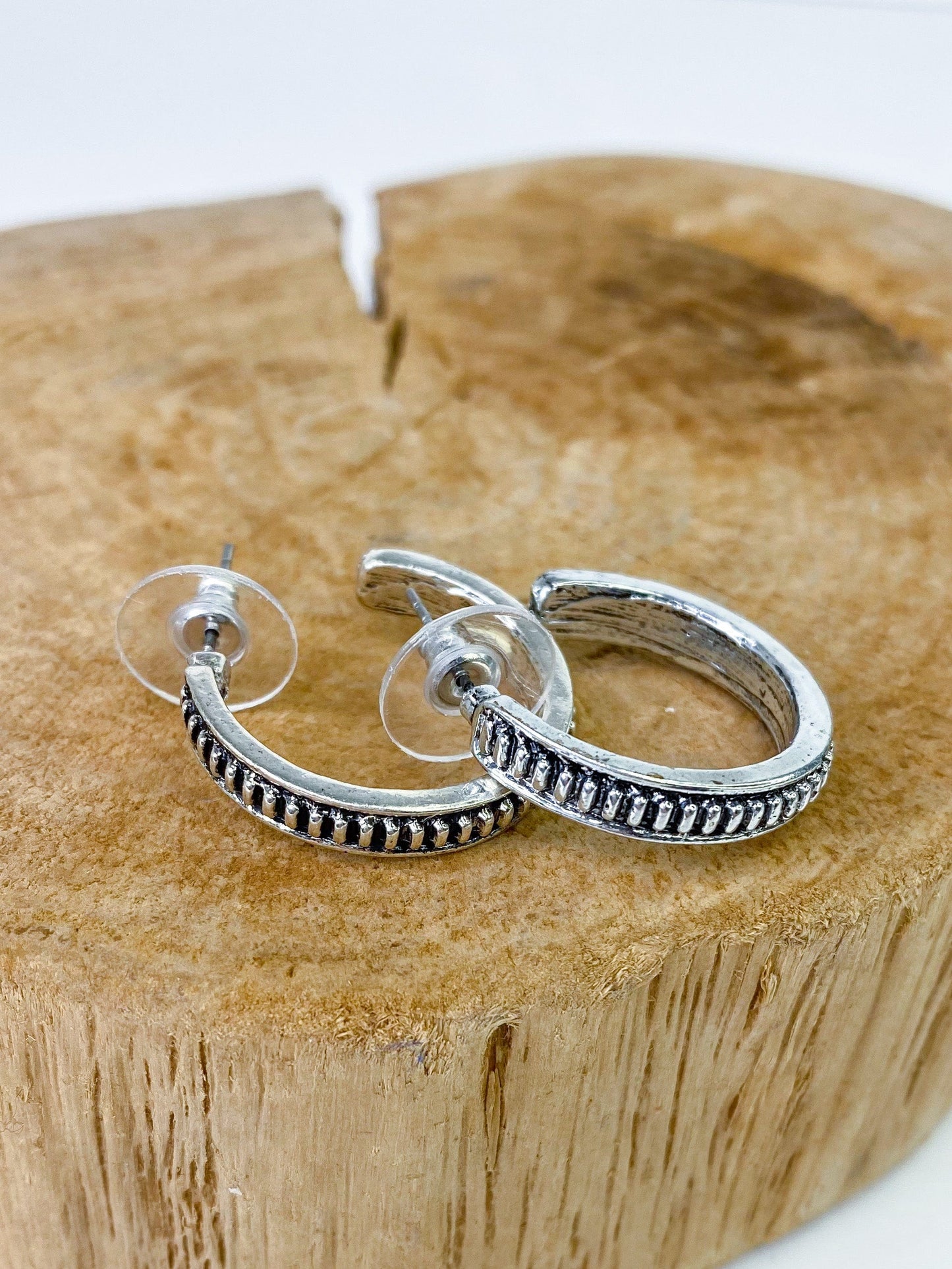 Earrings Miranda Silver Hoop Earring