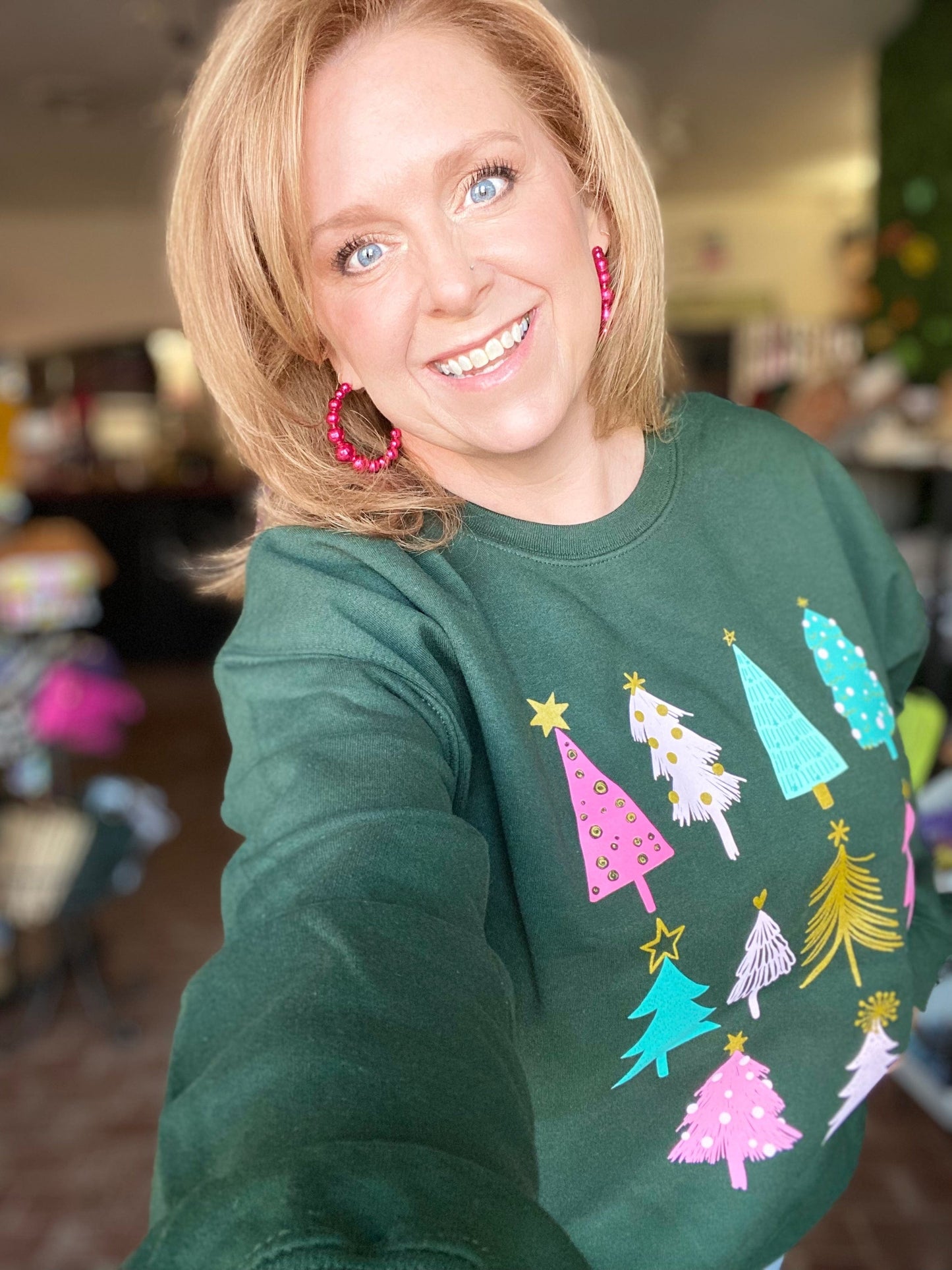 Graphic Tees Oh Christmas Tree Sweatshirt