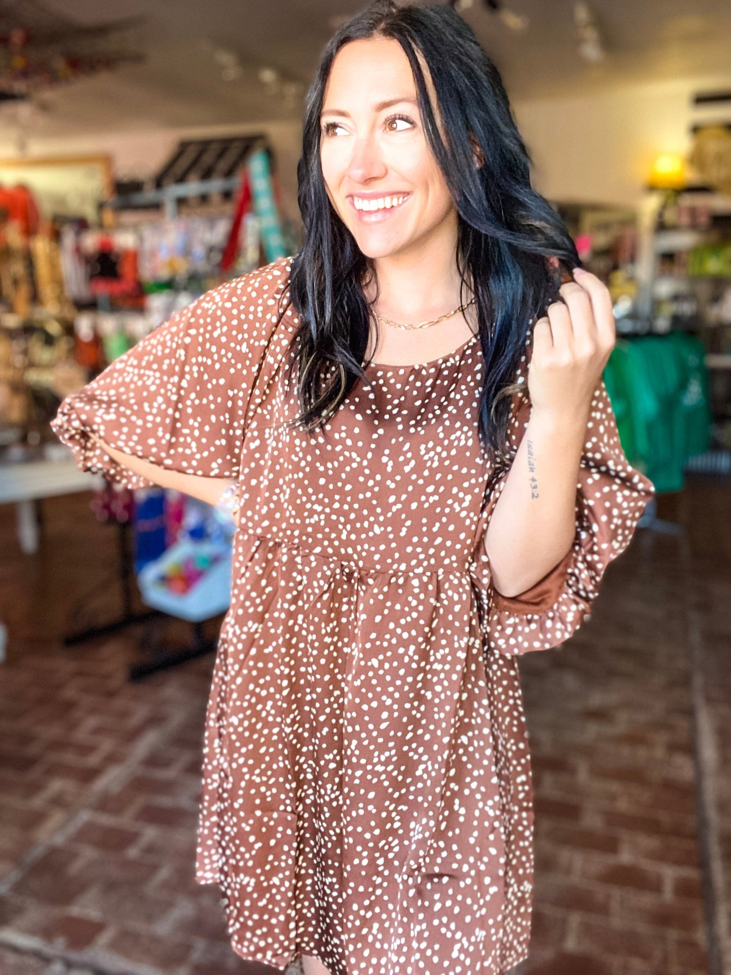 Dresses Shayne Polka Dot Dress