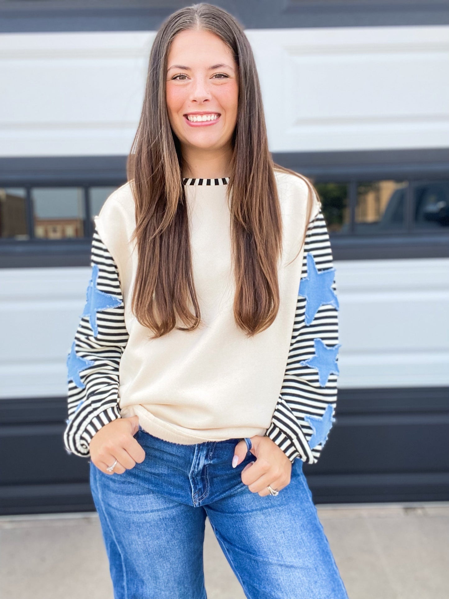 Tops Stars and Stripes Pullover
