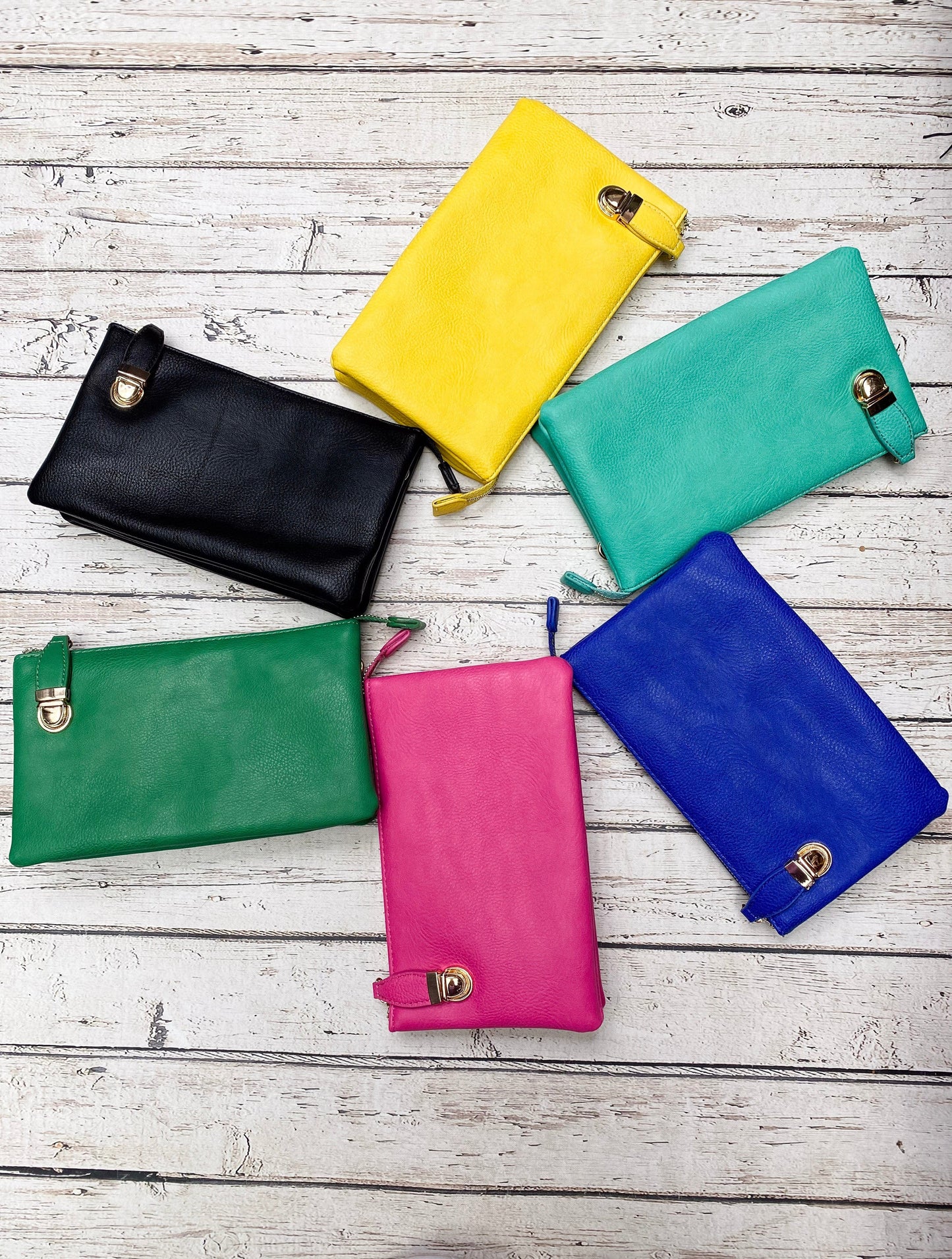 Handbags Top Zipper Crossbody Bright Blue