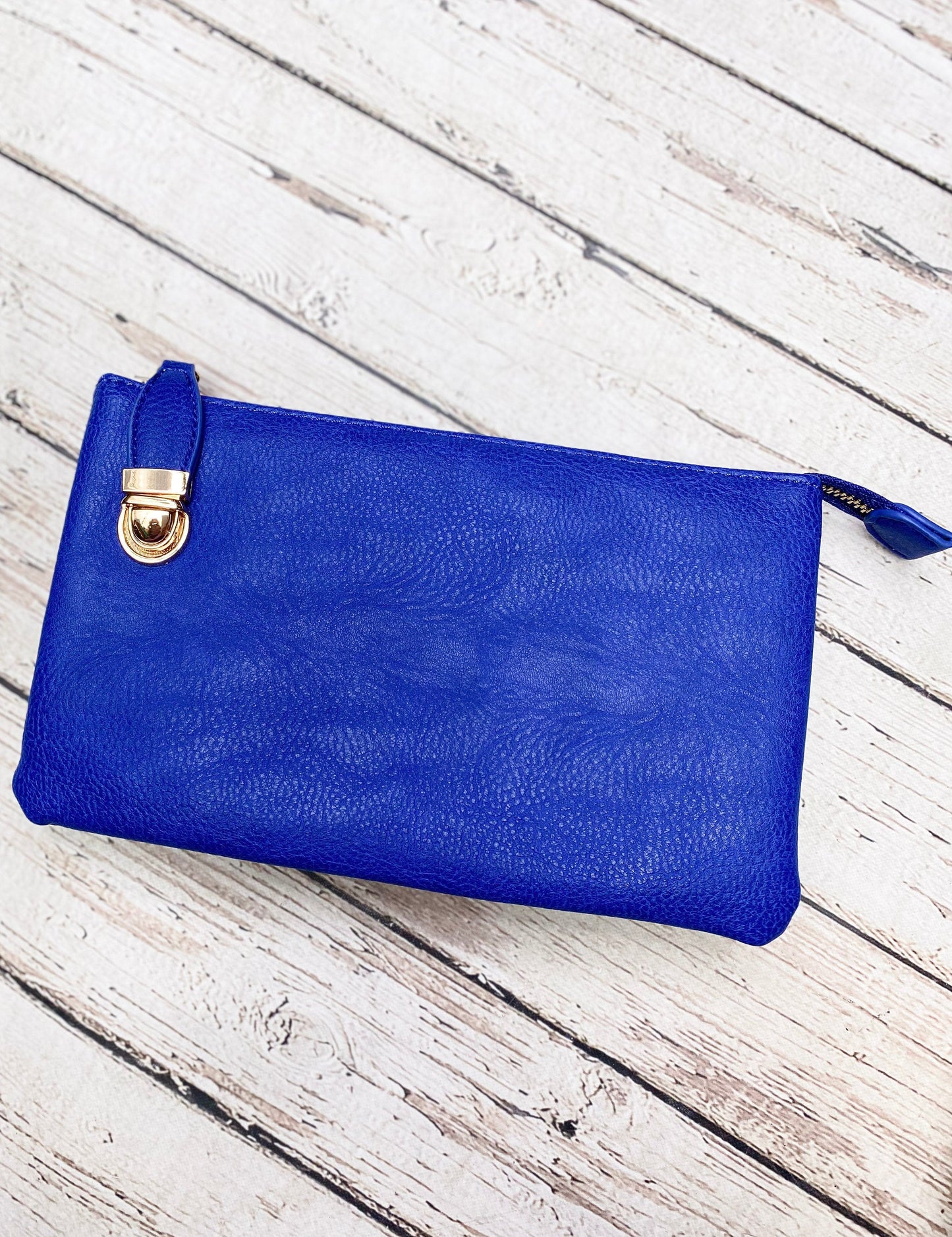 Handbags Top Zipper Crossbody Bright Blue
