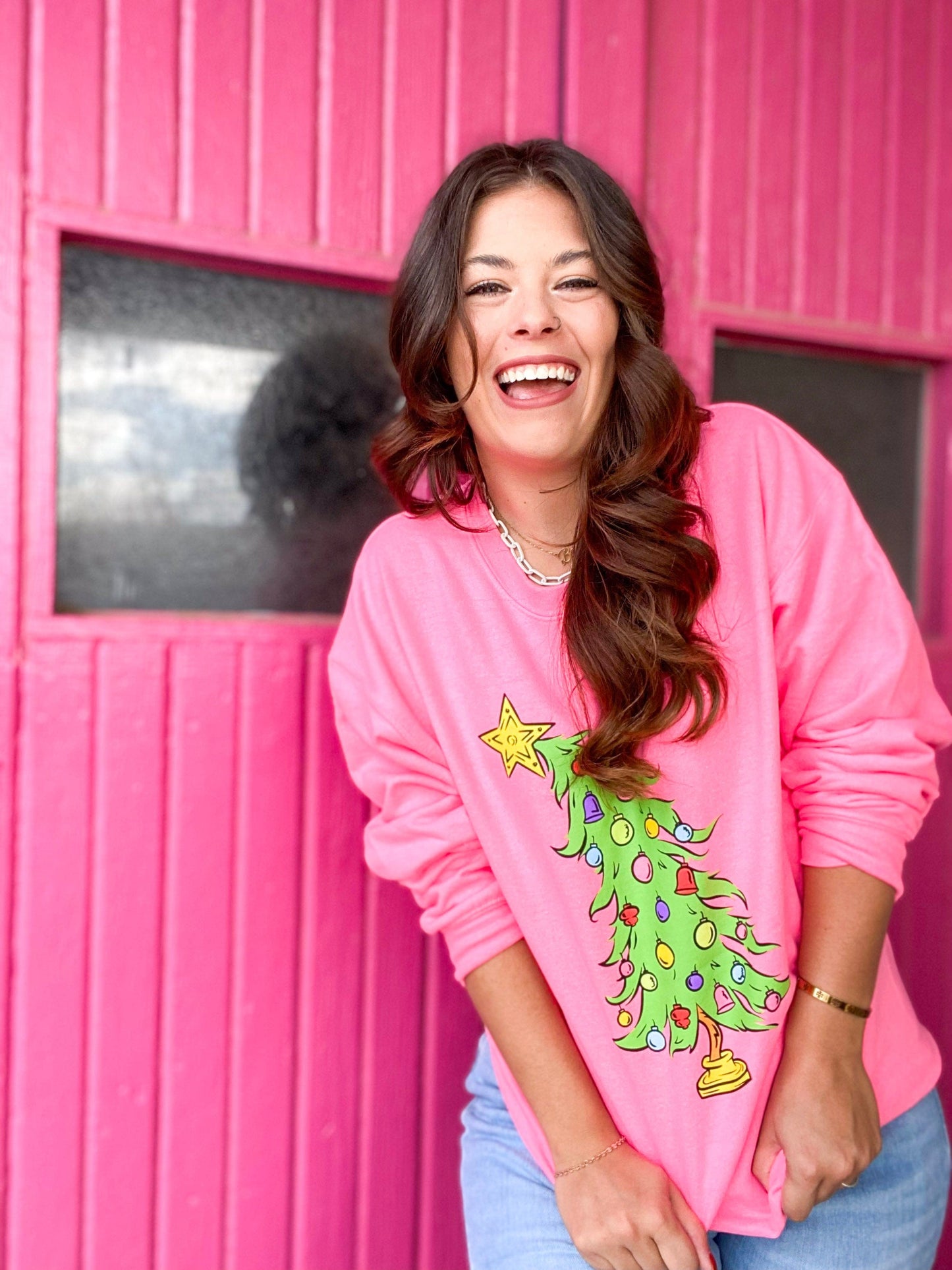 Graphic Tees Topsy Turvy Tree Sweatshirt