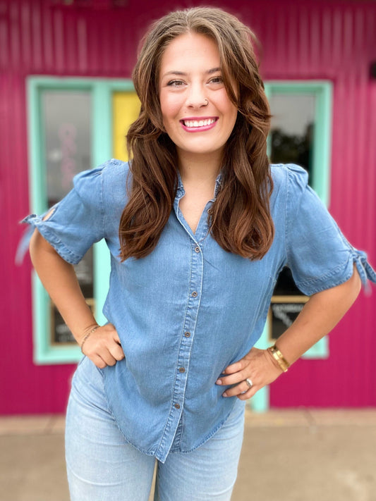 Shirts & Tops Tulsa Denim Button Down