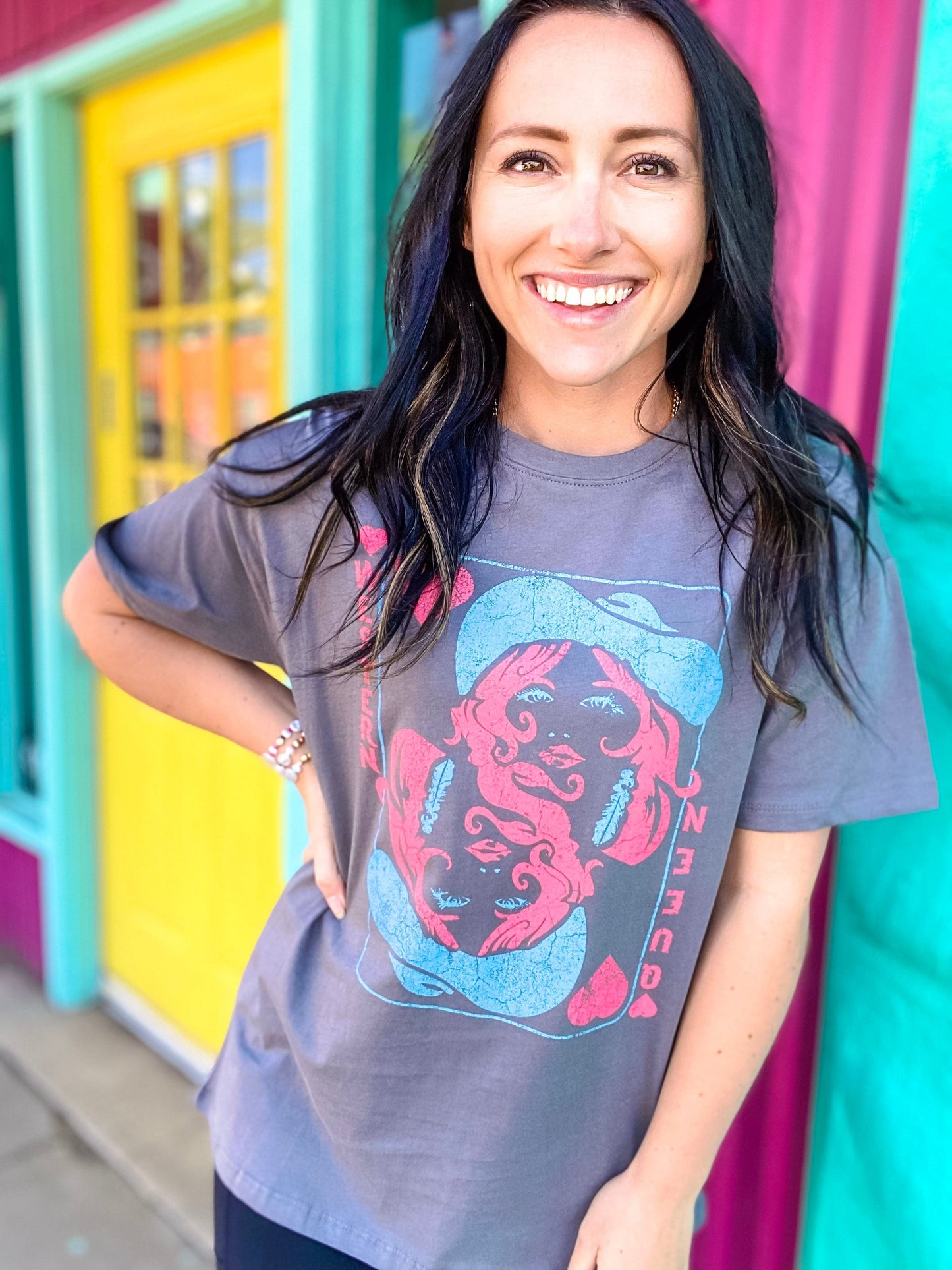 sweatshirt Western Queen Tee