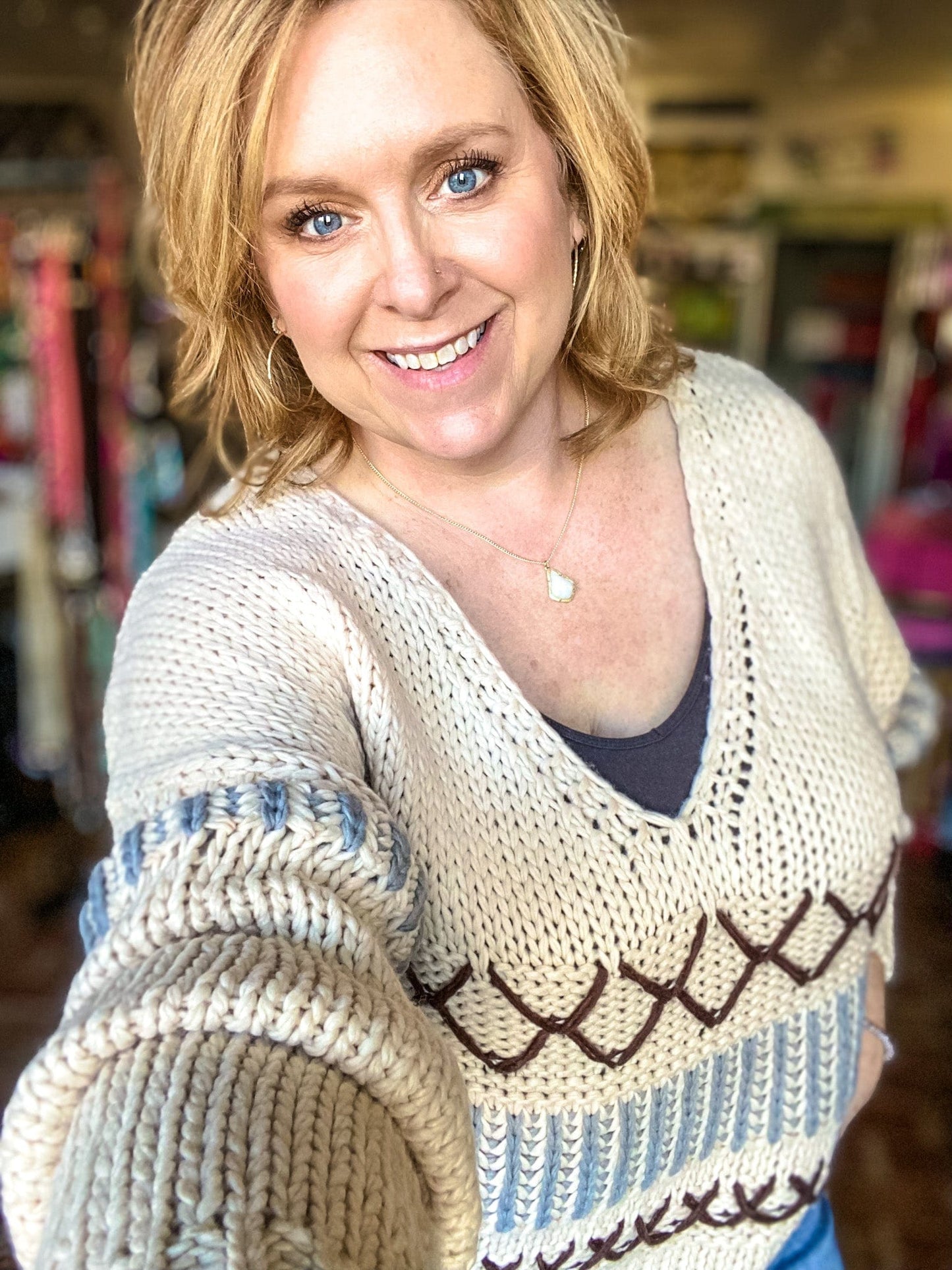 Tops Chunky Knit Sweater