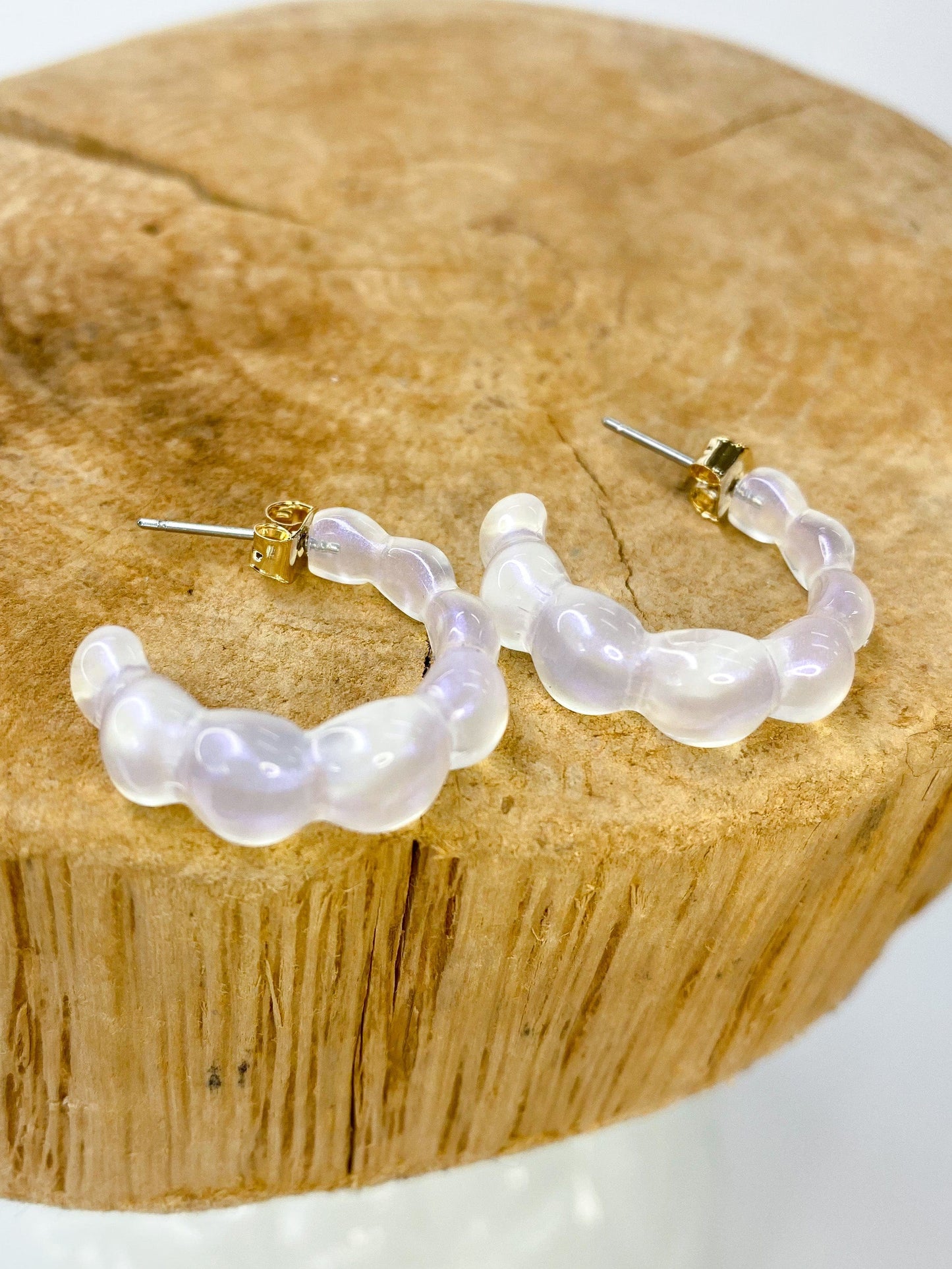 Earrings Kady Clear Hoop Earring