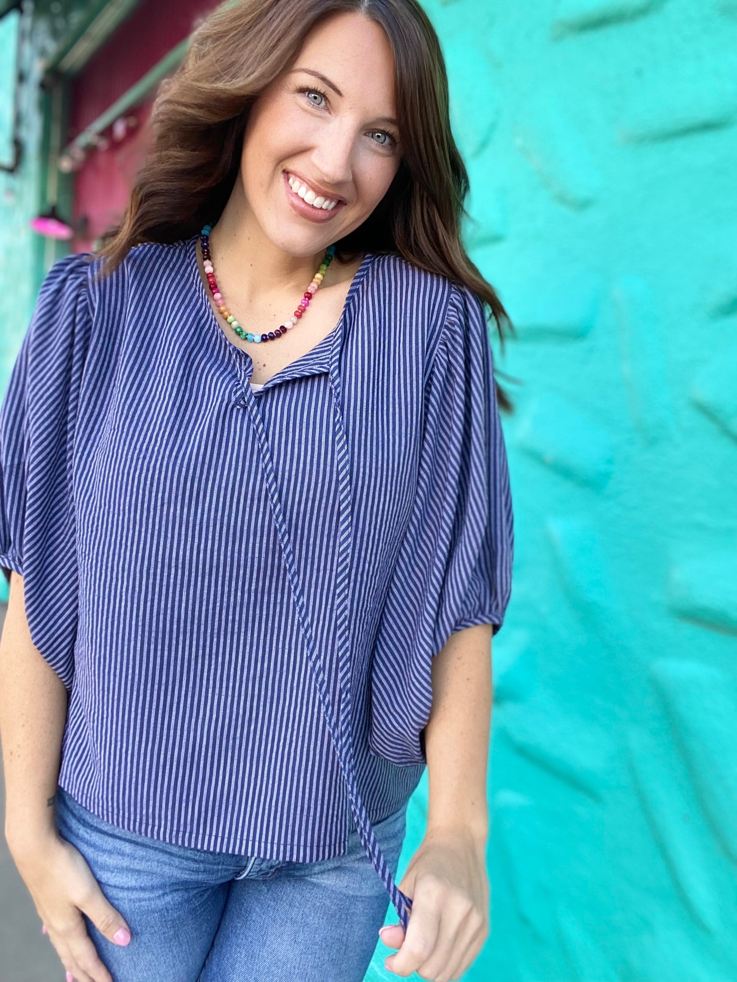 Dany Stripe Blouse