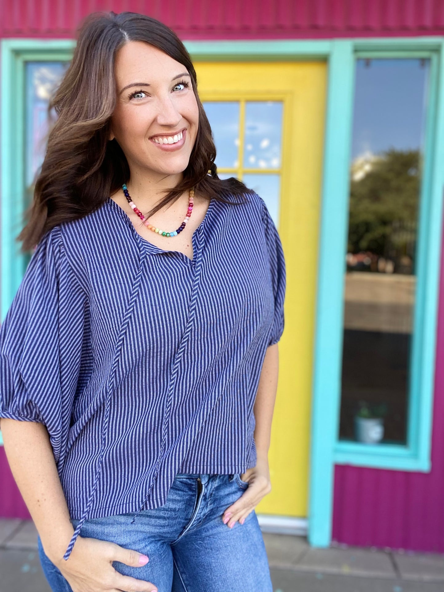 Dany Stripe Blouse