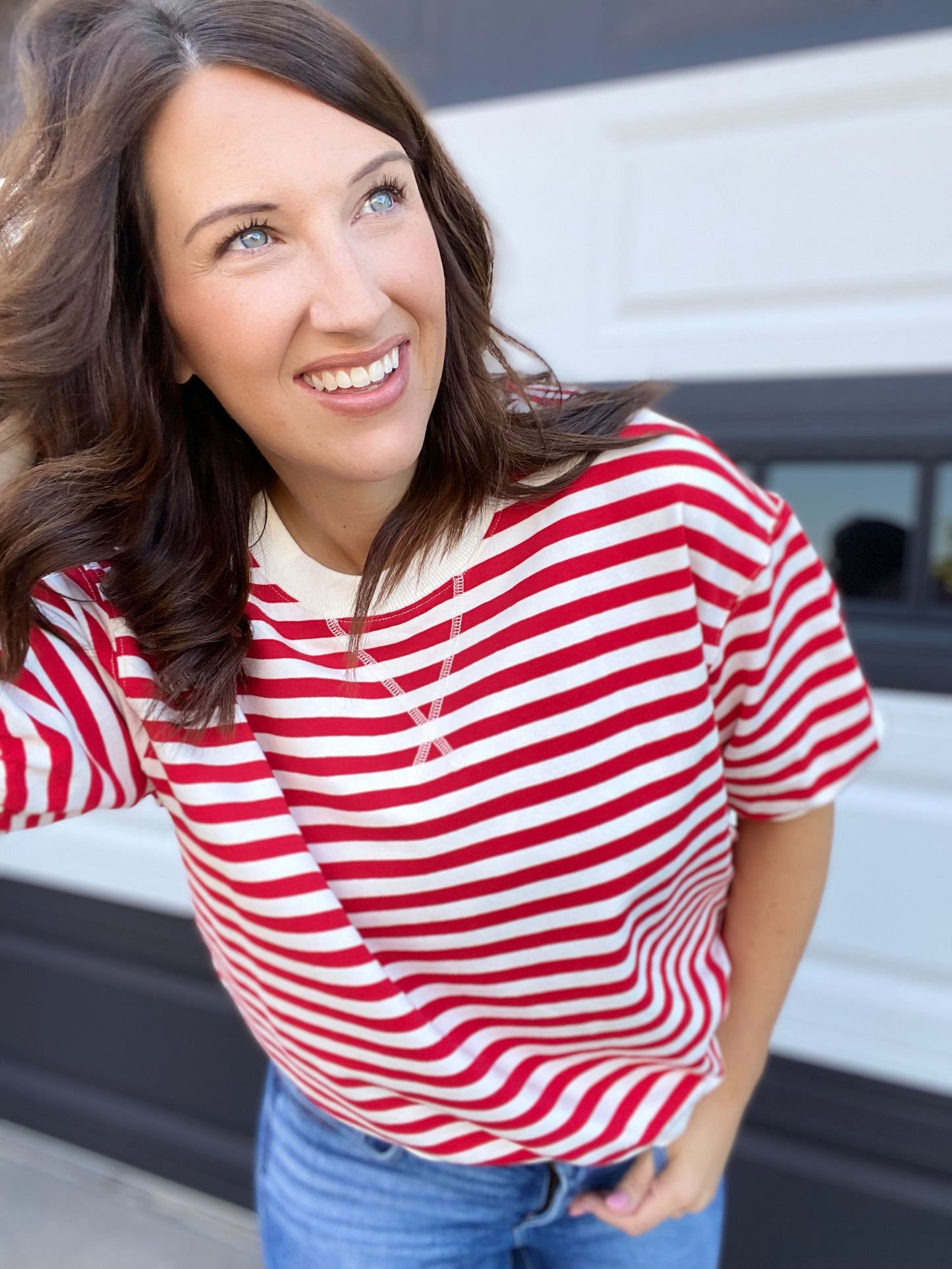 Wendy Stripe Top