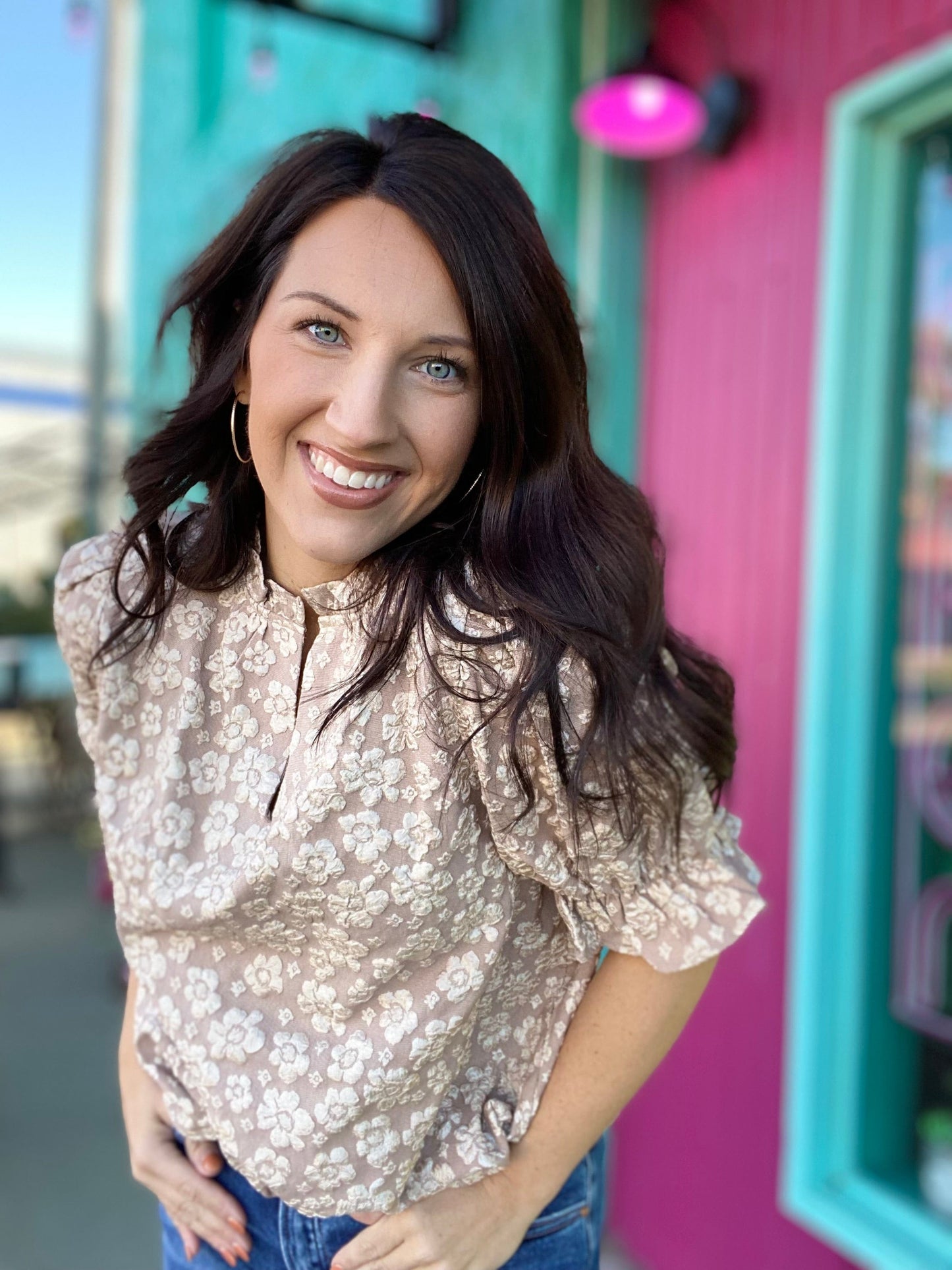 Tops Aimee Puff Sleeve Blouse