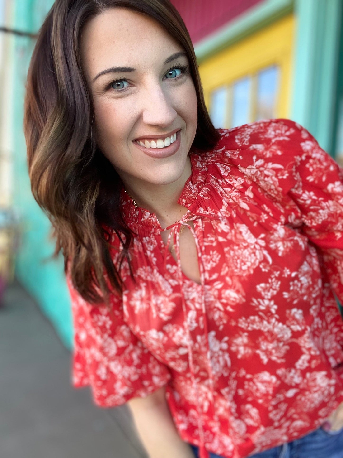 Binni Bell Sleeve Blouse