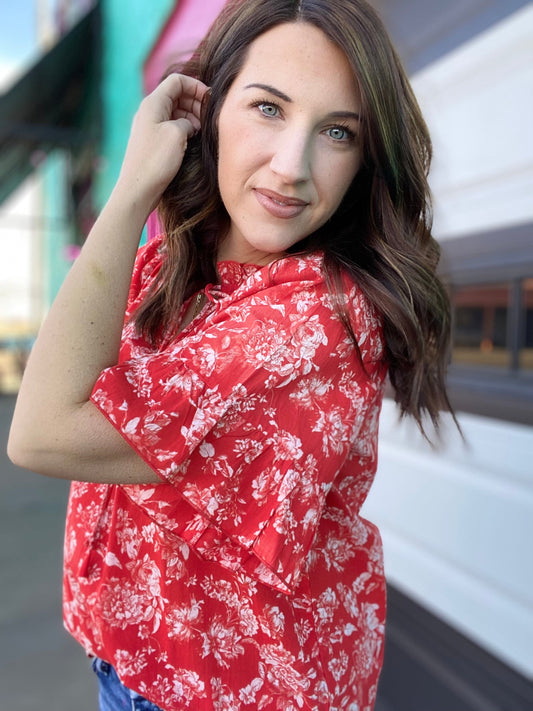 Binni Bell Sleeve Blouse