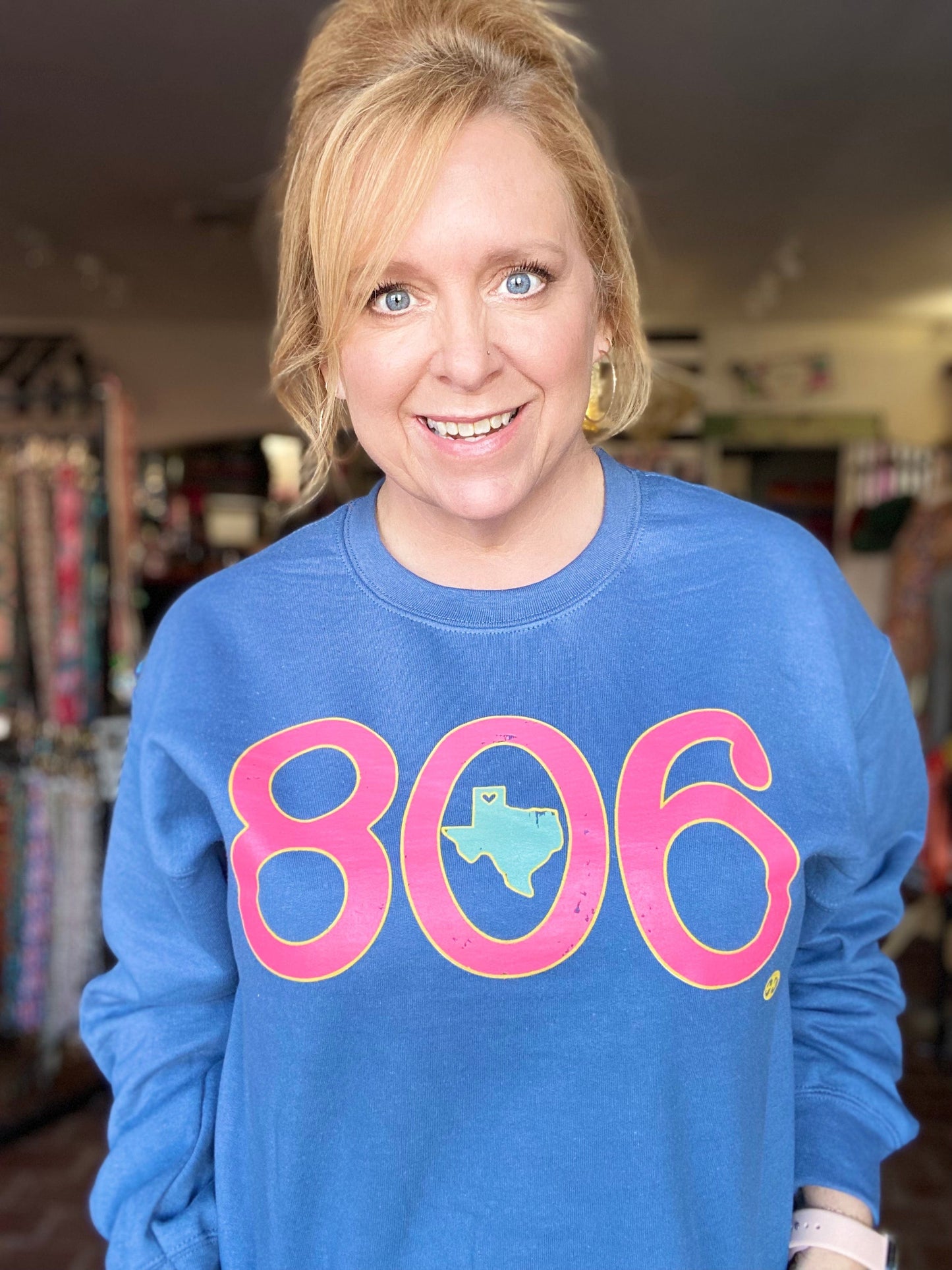 Bright and Blue 806 Sweatshirt