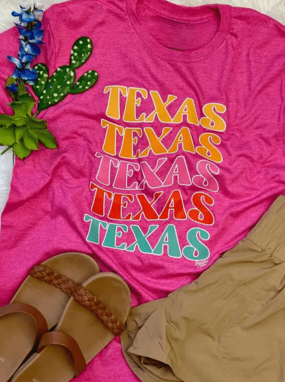 Bright Texas Repeat Tee