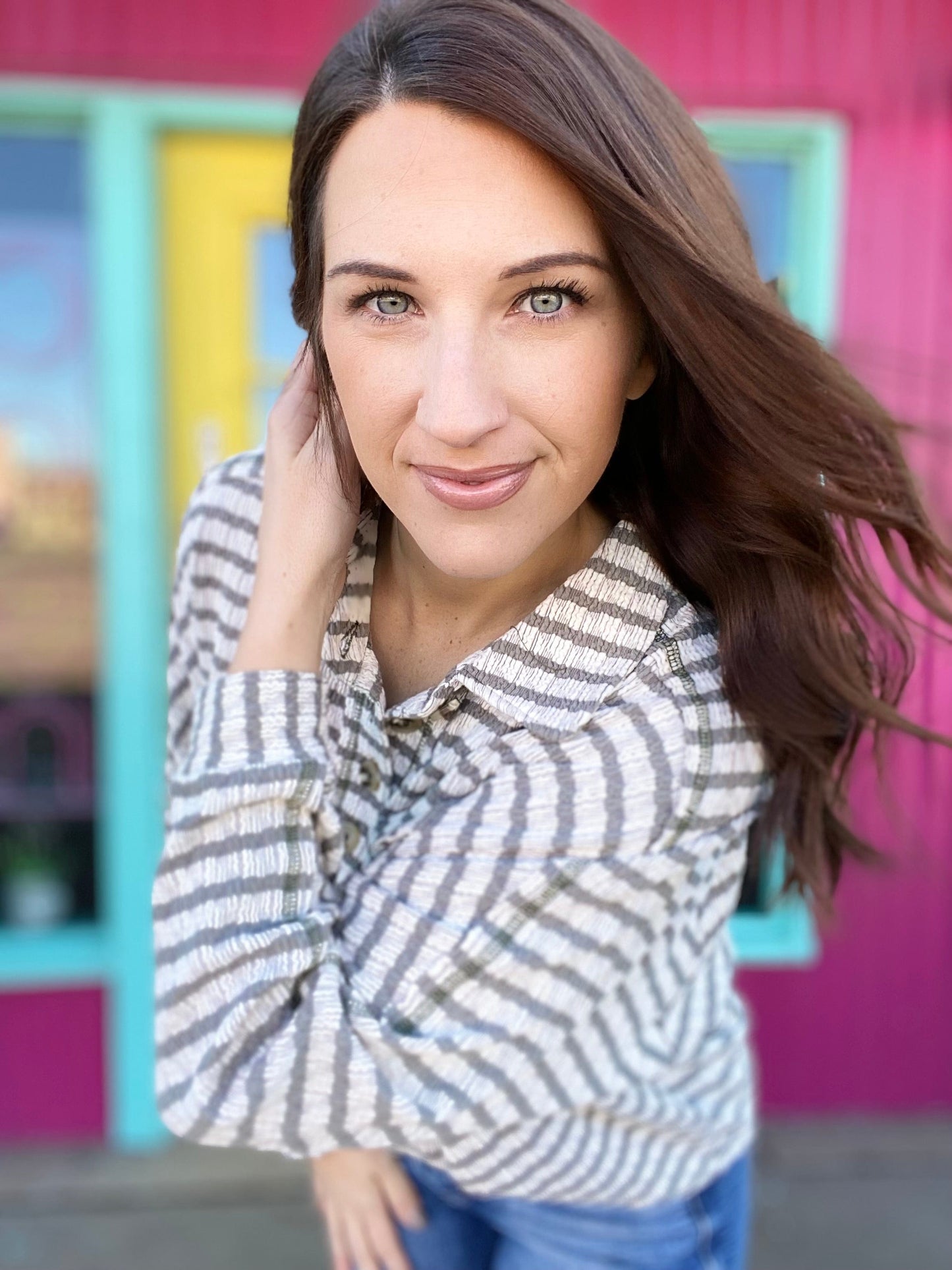 Shirts & Tops Cindee Stripe Pullover