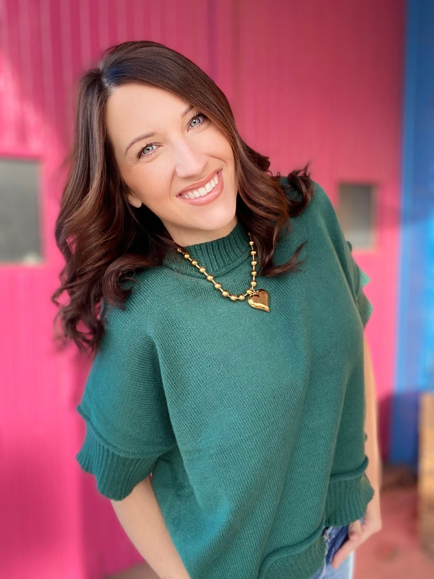 Tops Forrest Green Sweater