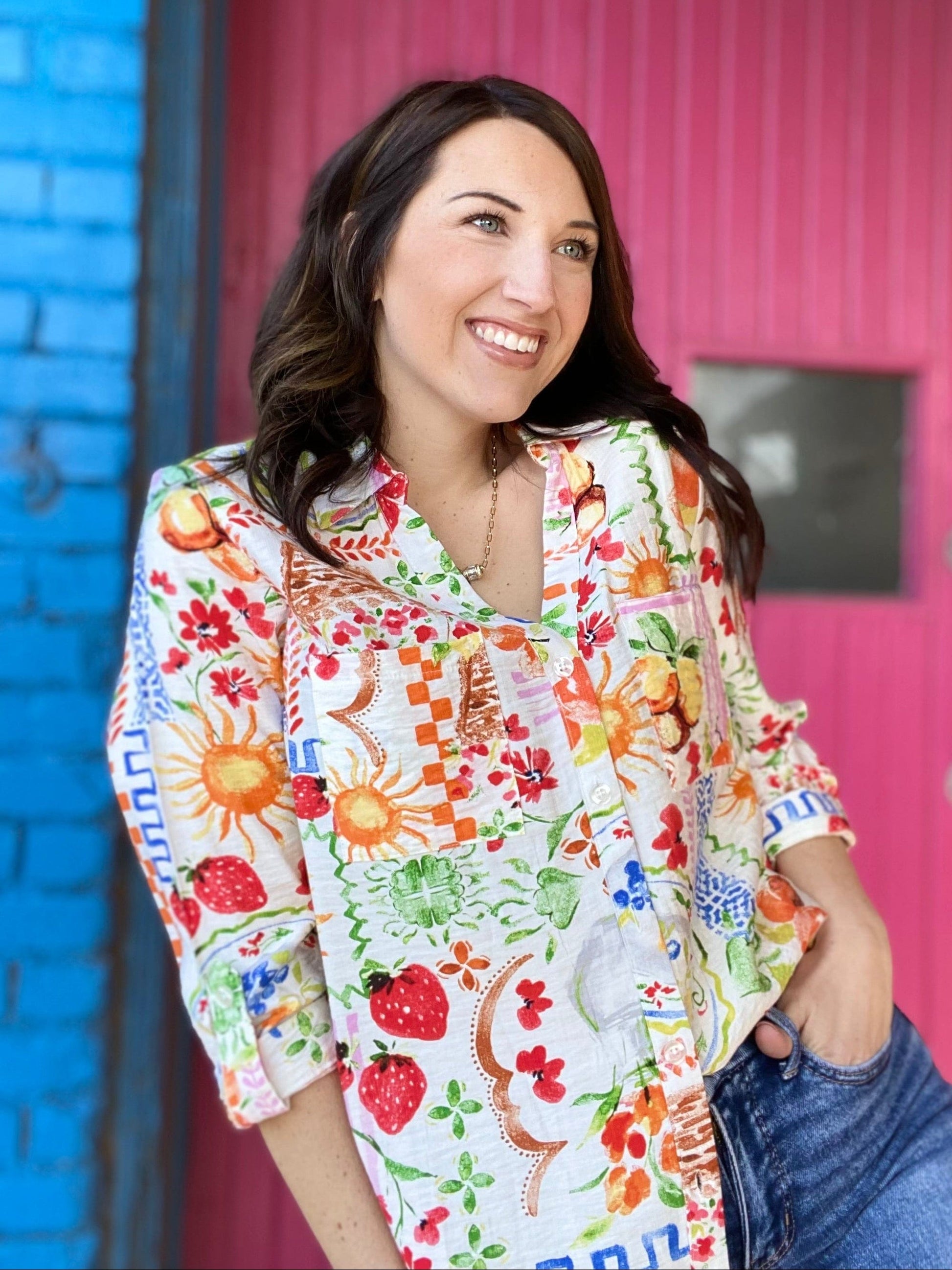 Tops Fresh and Fruity Blouse