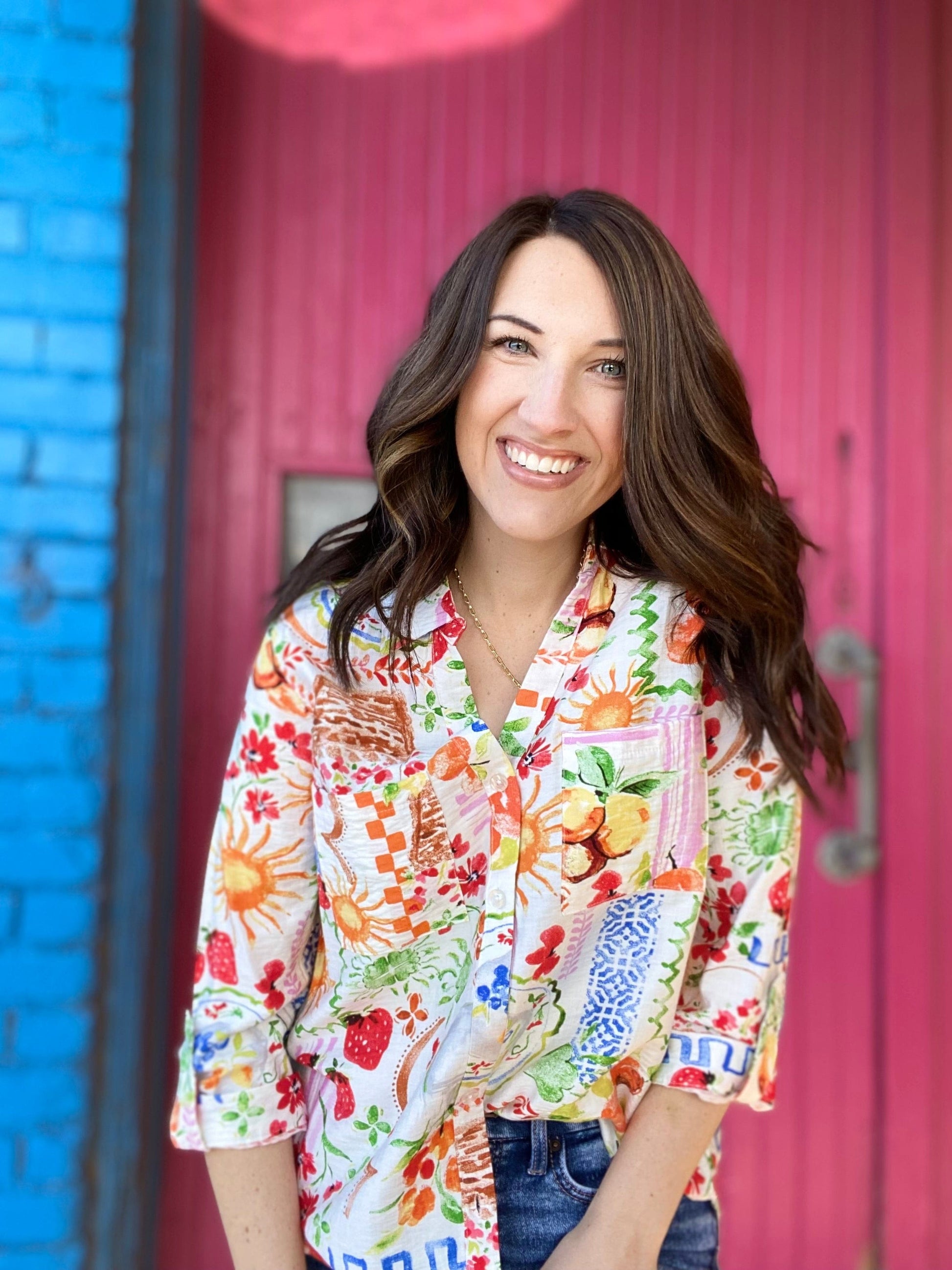 Tops Fresh and Fruity Blouse