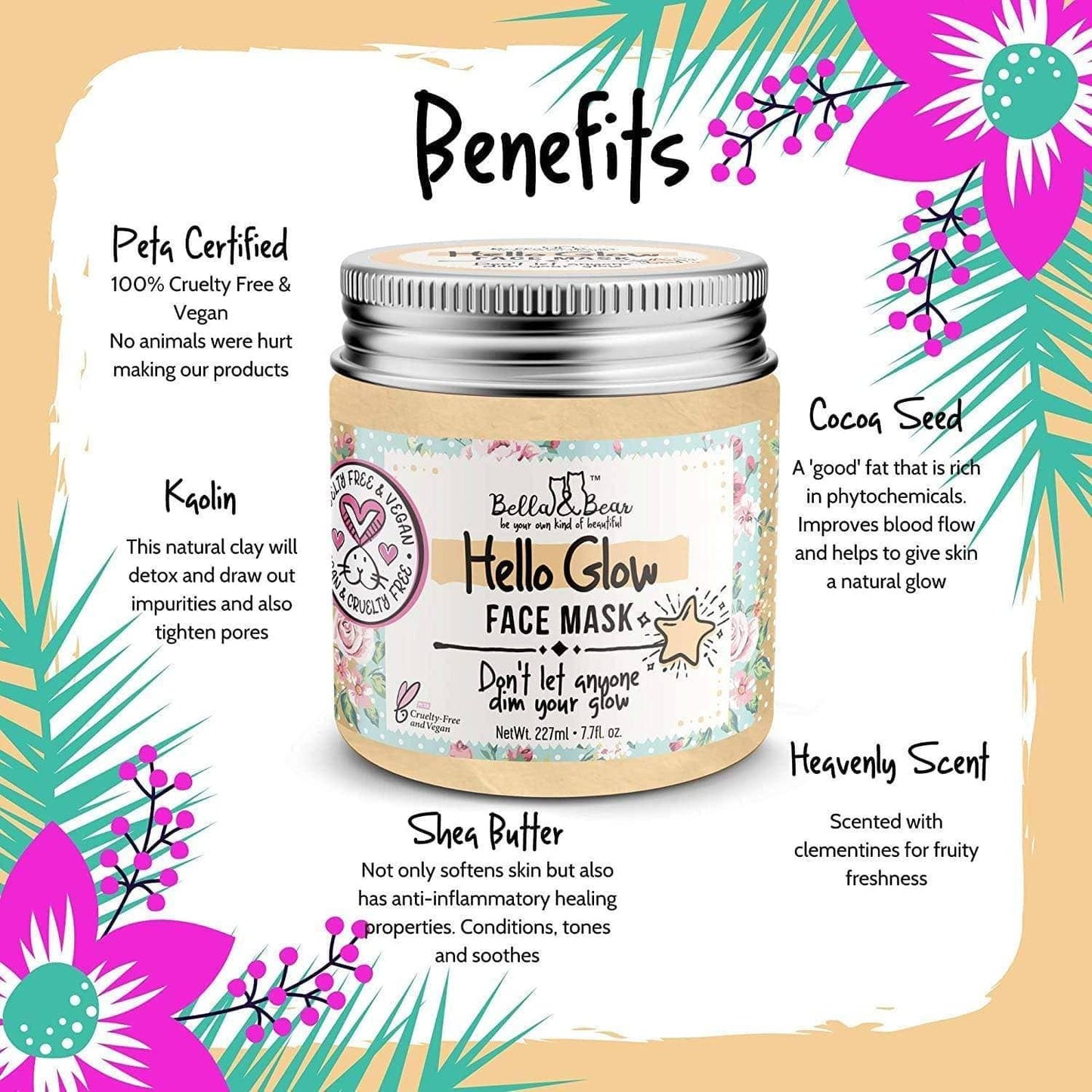 Hello Glow Face Mask | Skin Care | Facial Mask for Women