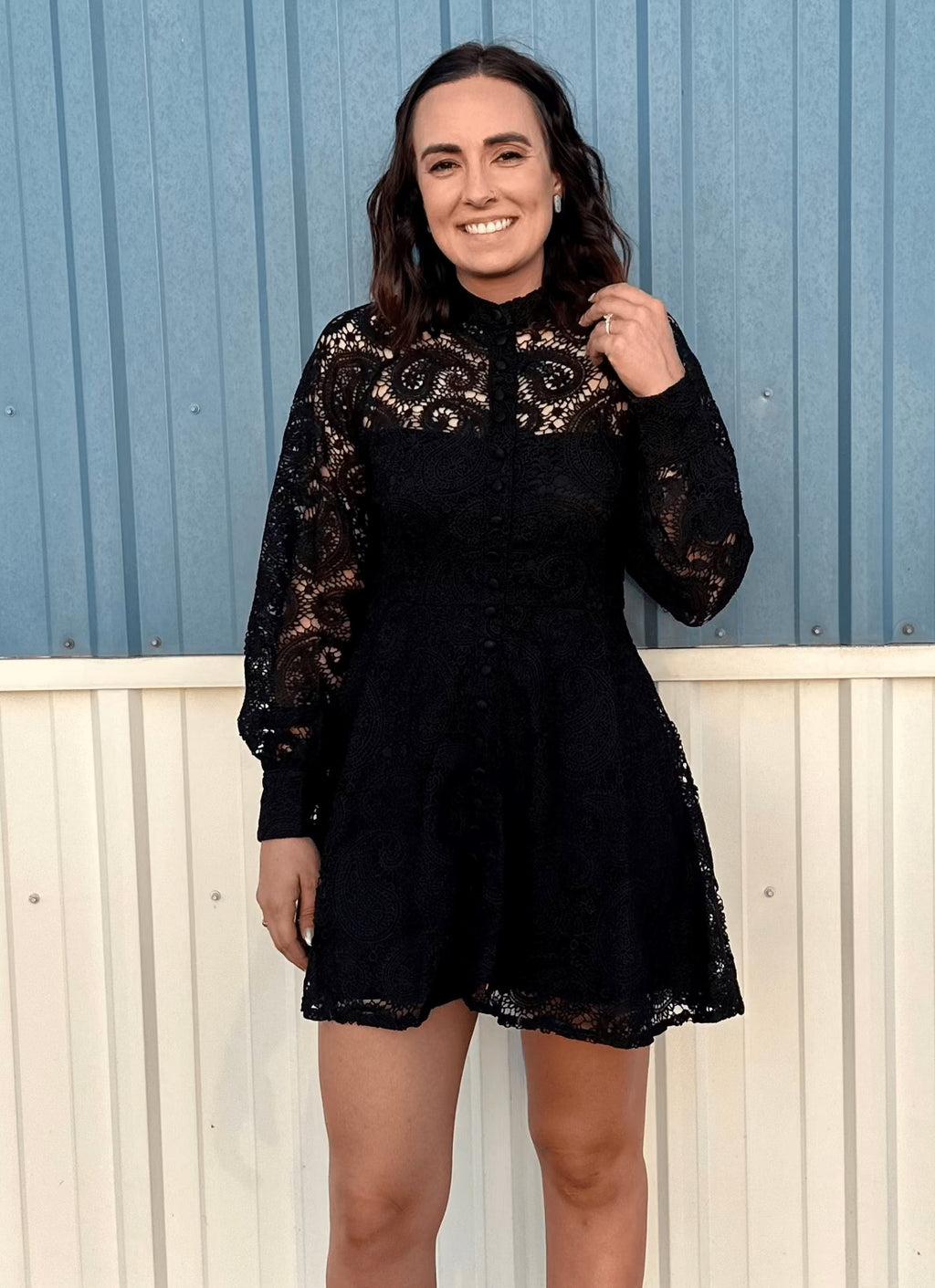 lacey lace dress Lacey Dress PERIWINKLE 2026