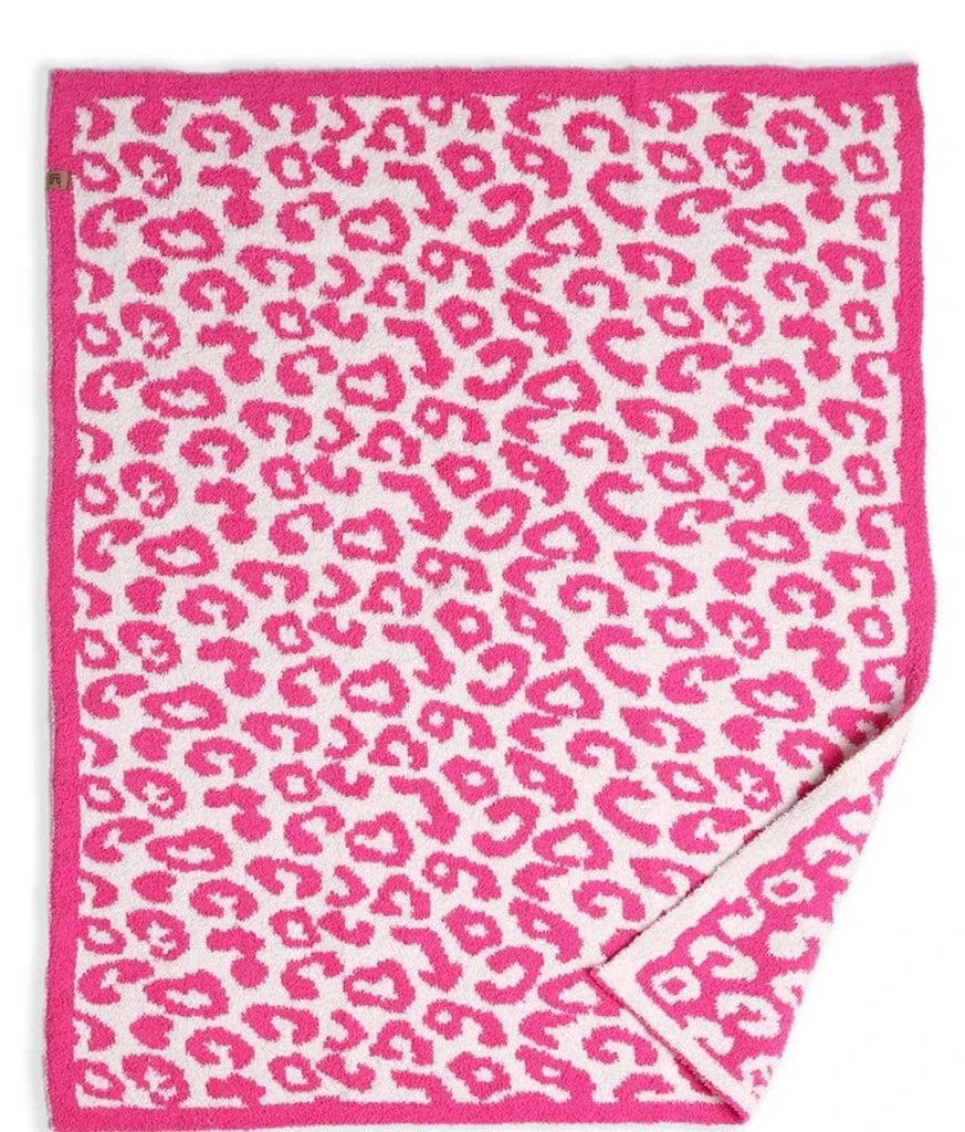 Other Goodies Luxe Kids Blanket-Fuchsia