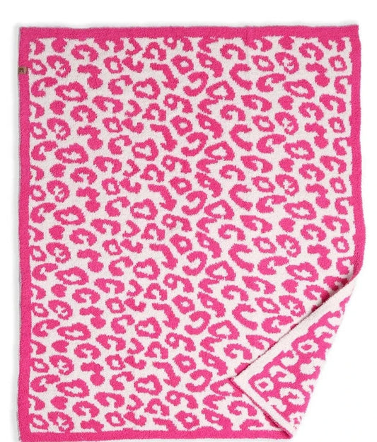 Other Goodies Luxe Kids Blanket-Fuchsia