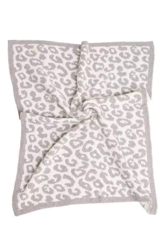 Other Goodies Luxe Kids Blanket-Gray