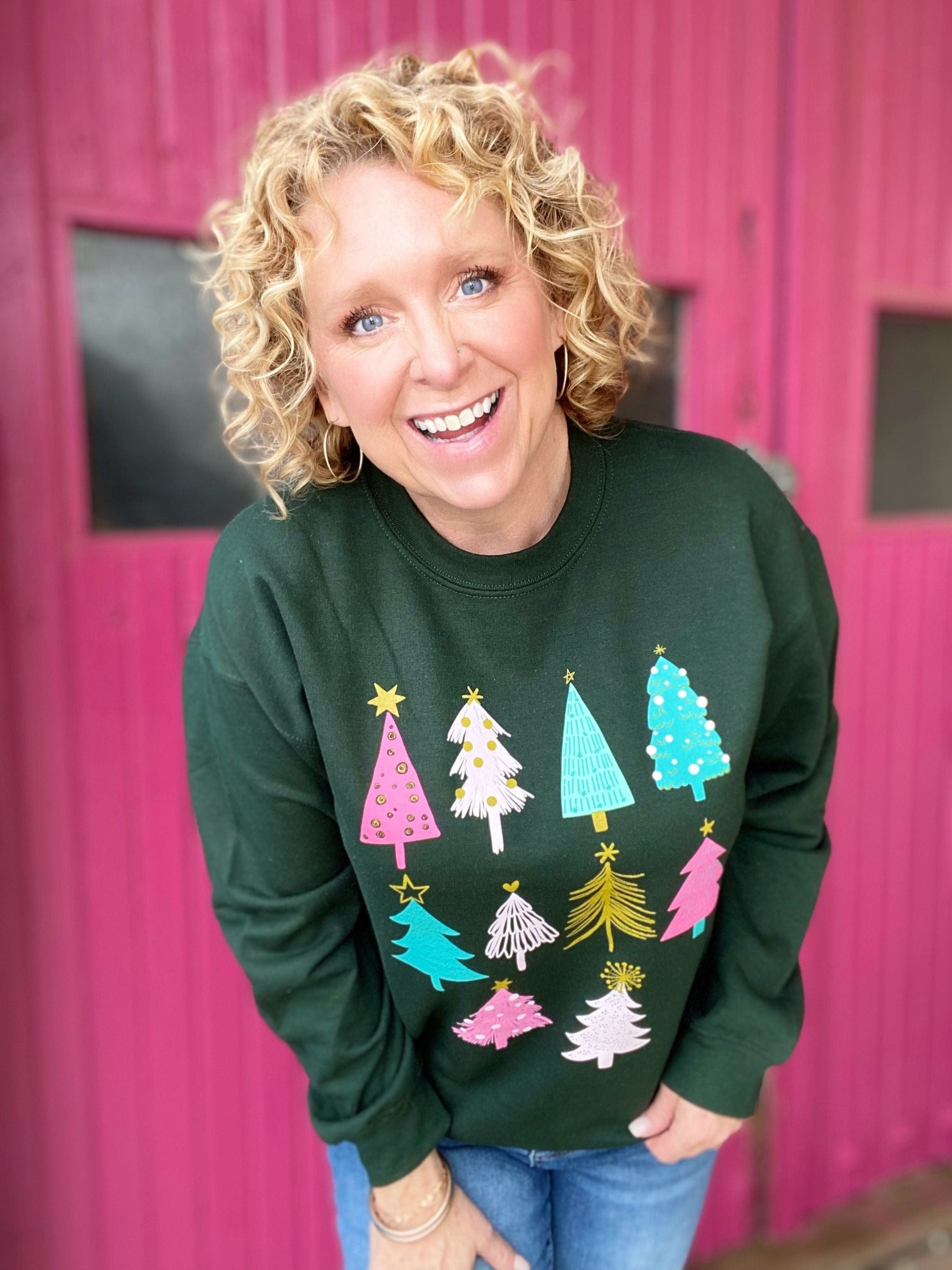 Graphic Tees Oh Christmas Tree Sweatshirt