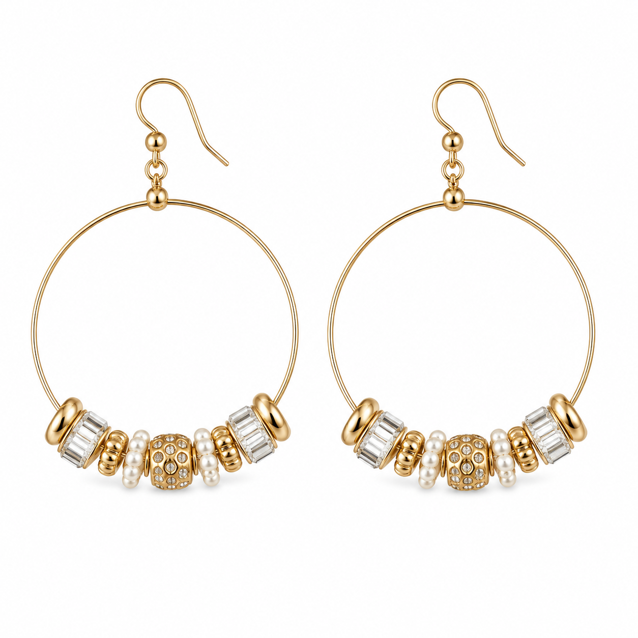 Charm Bobble Earrings