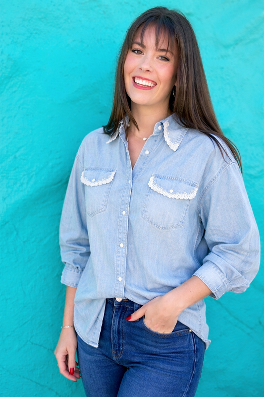 Cheyanne Chambray Button Down
