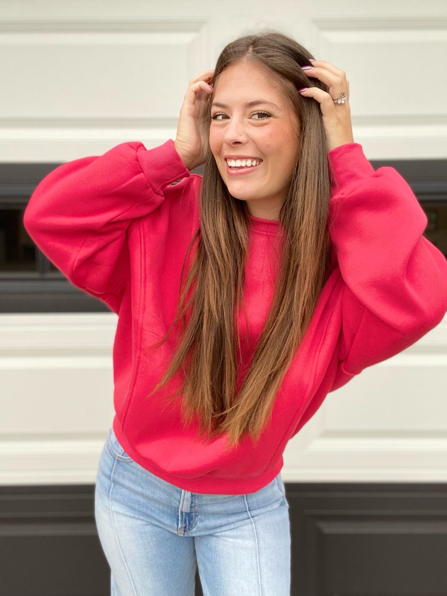 Shirts & Tops Sabra Supreme Sweatshirt- Red