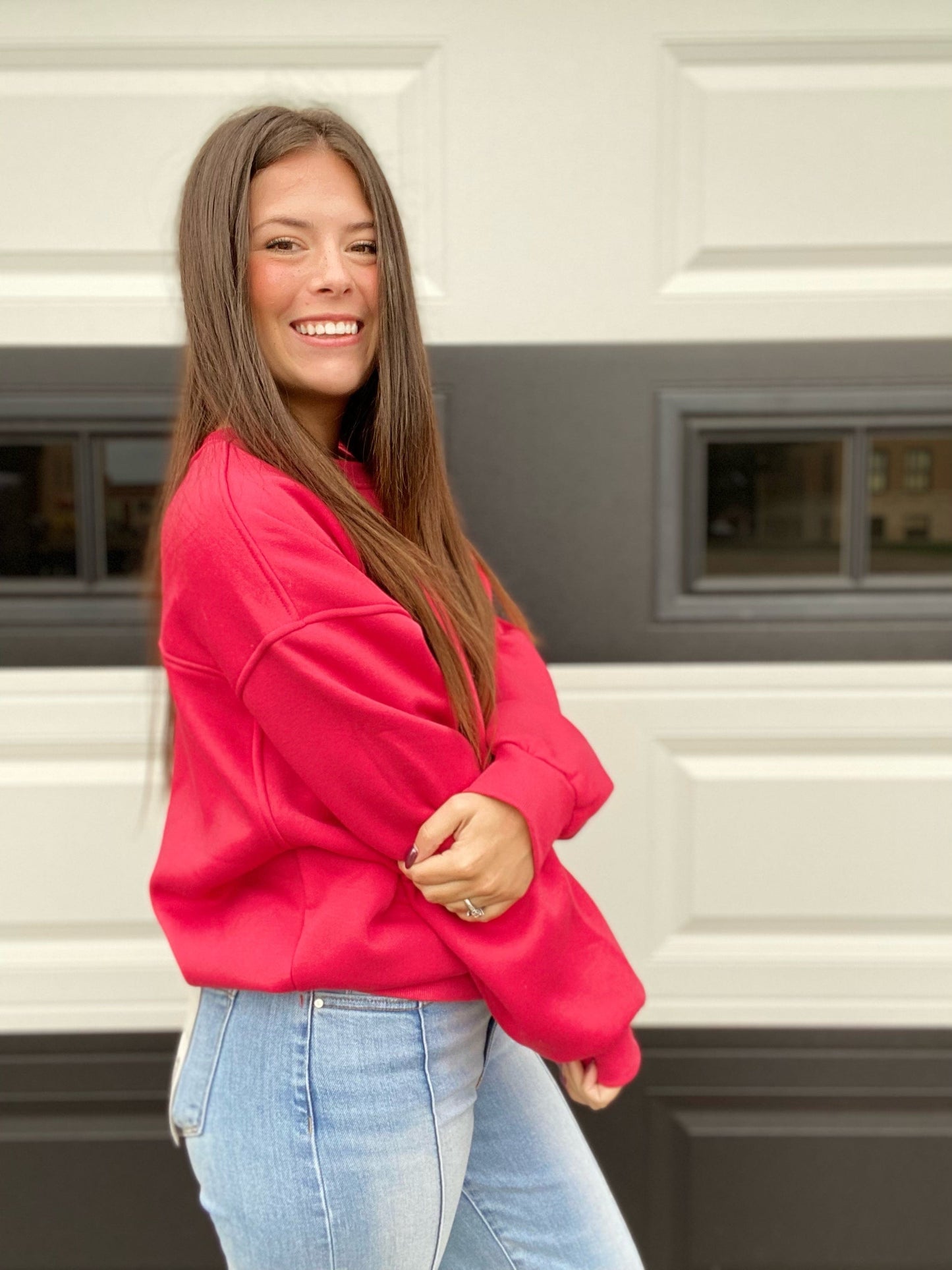 Shirts & Tops Sabra Supreme Sweatshirt- Red