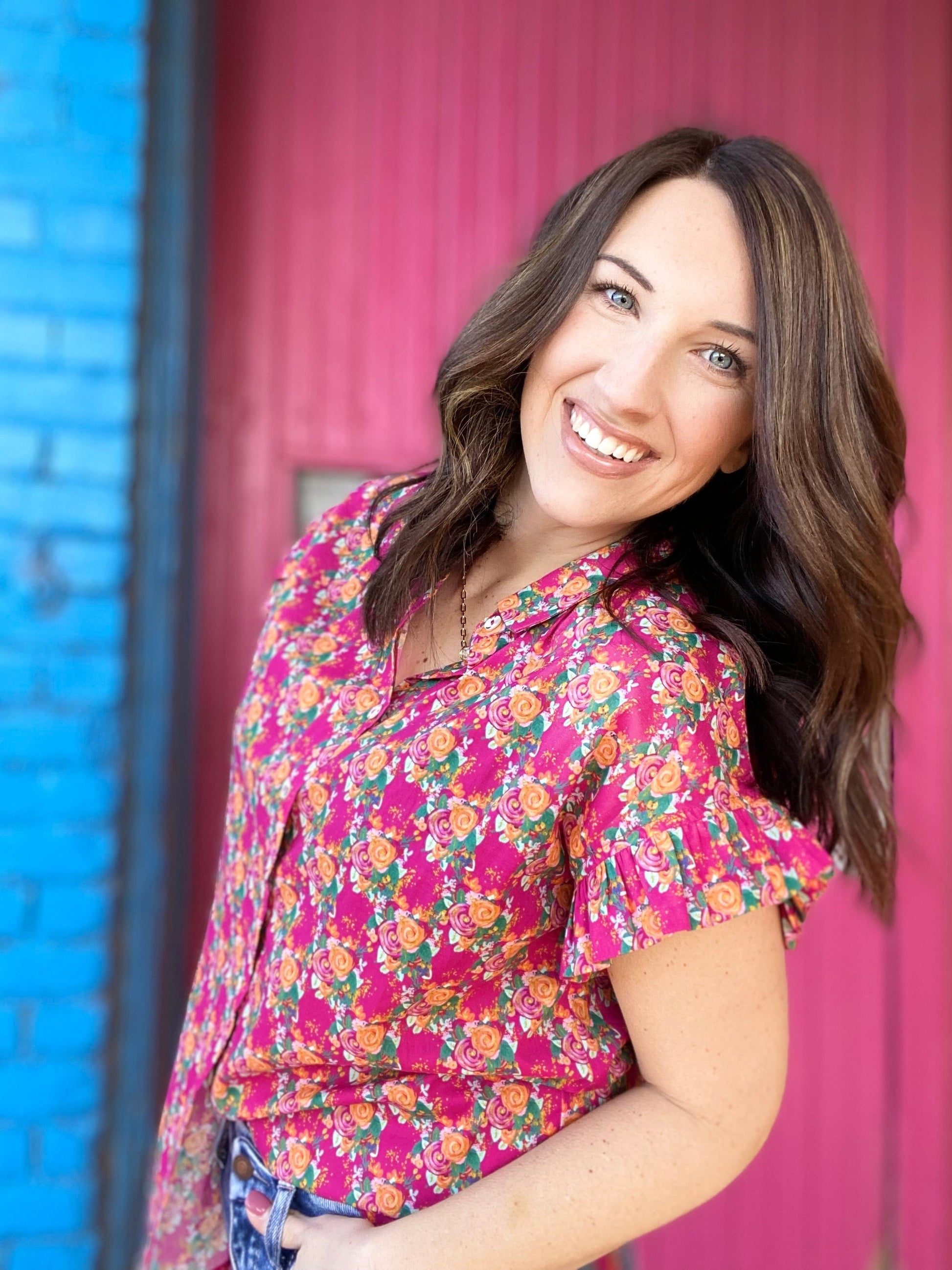 Sadie Mae Floral Top