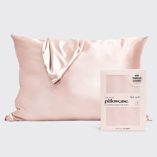 Other Goodies Satin Pillowcase - Blush