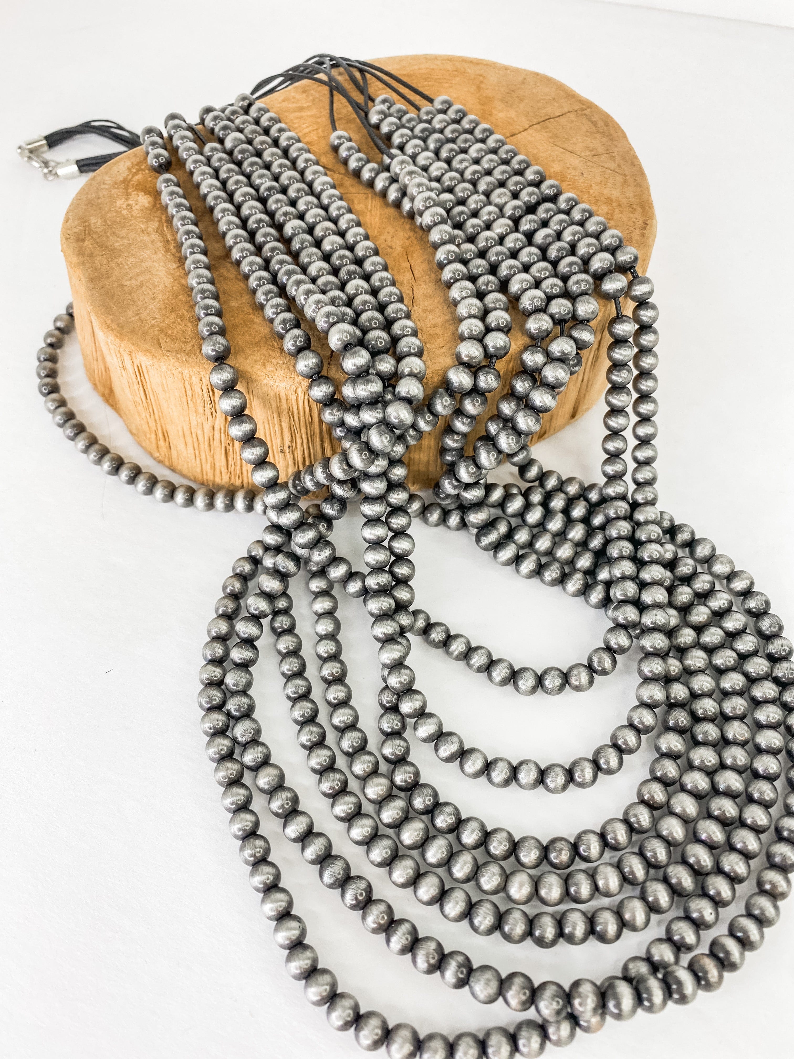 Seven Strand Faux Navajo Beads FarmGirl Frosting, LLC