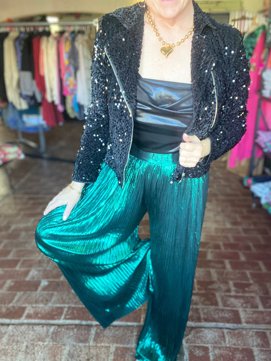 Bottoms Teal Green Fancy Pants
