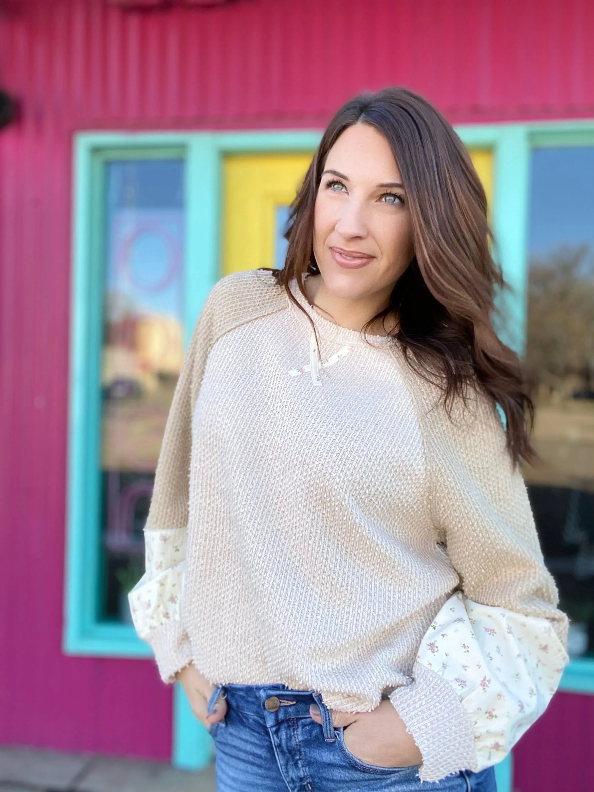Shirts & Tops TJ Textured Sweater Pullover