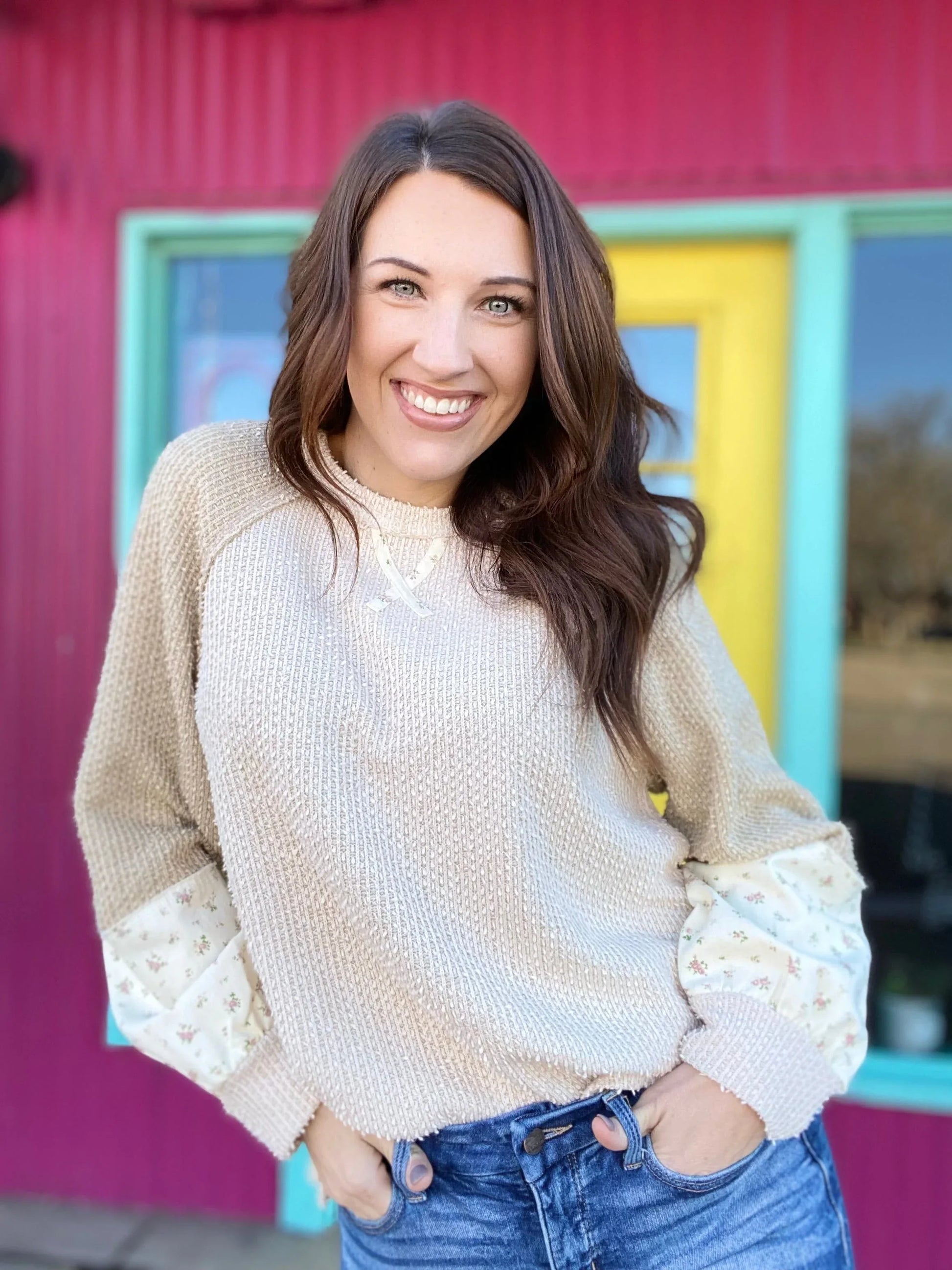 Shirts & Tops TJ Textured Sweater Pullover