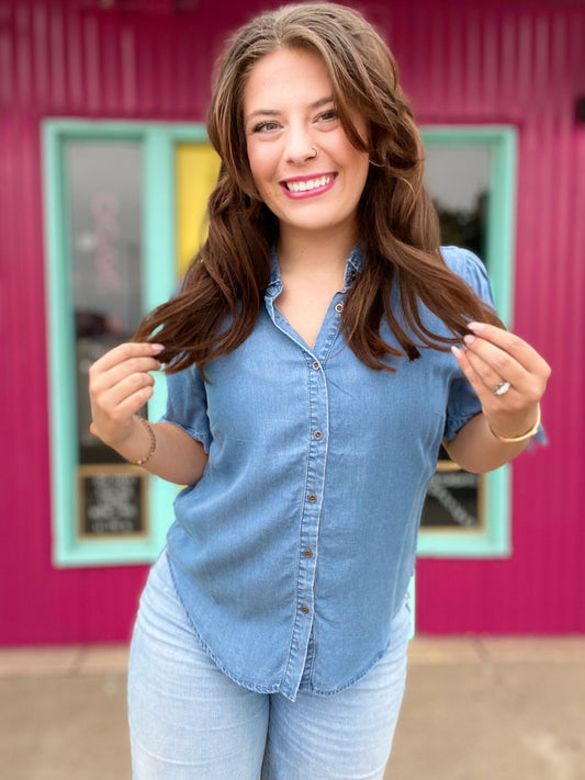 Shirts & Tops Tulsa Denim Button Down