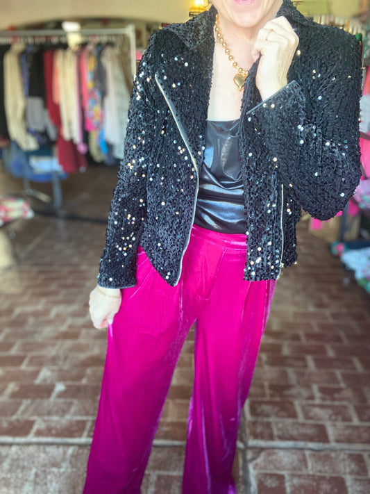 Bottoms Velvet Party Pant