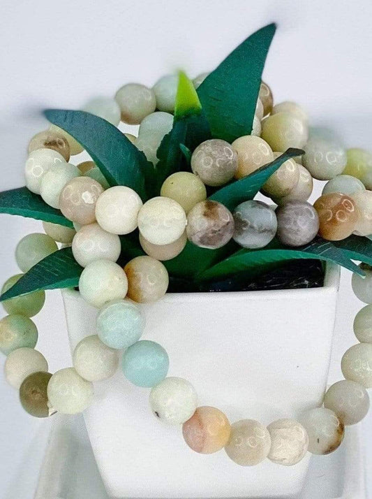 Bracelets Amazonite Beaded Bracelet