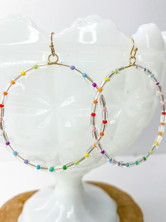 Earrings Color Frenzy Hoop Earring